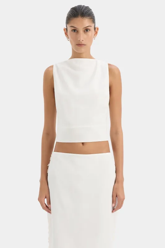 Elysee Open Back Top made by SIR the label