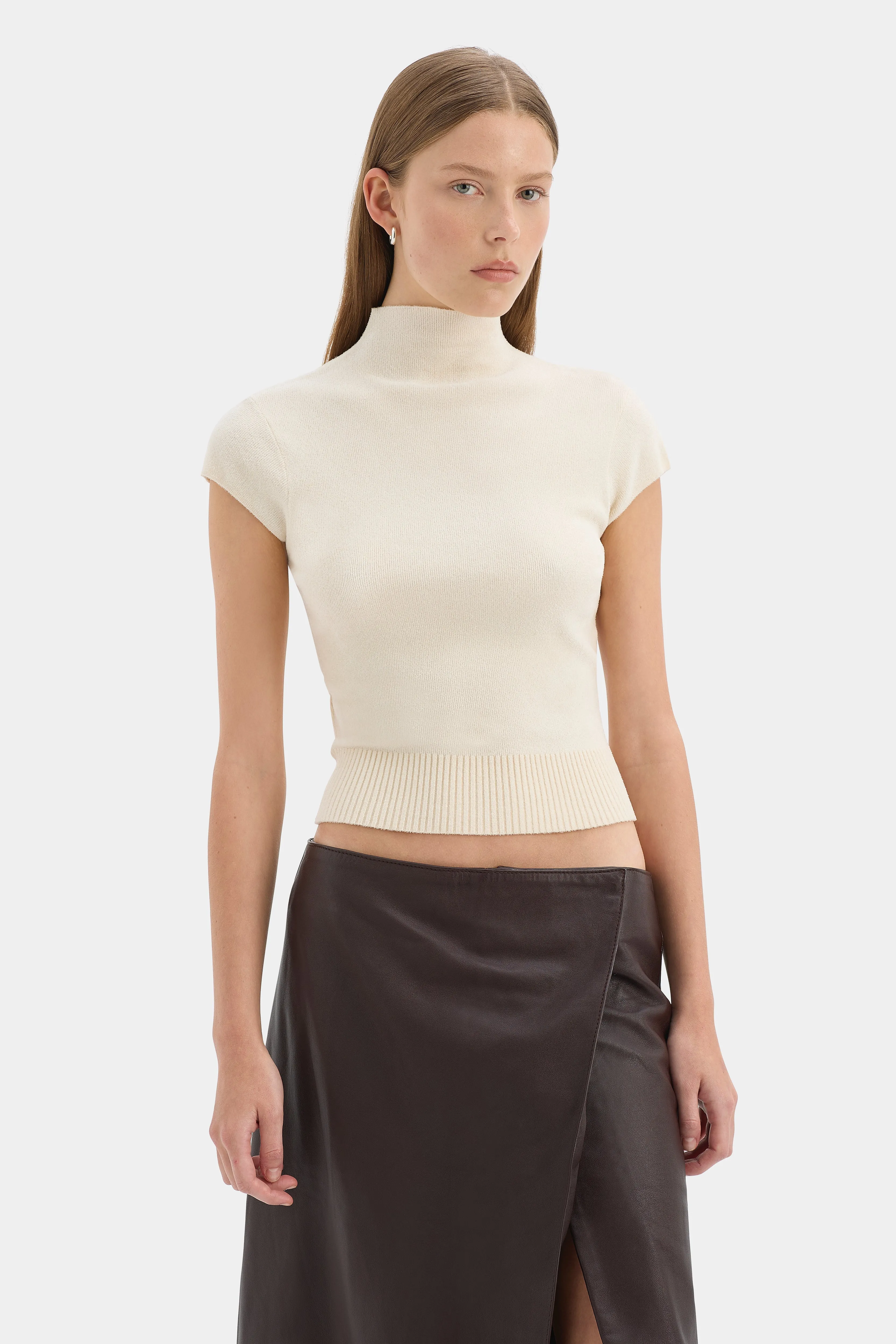 Tomi Wrap Midi Skirt sold by SIR the label product image thumbnail 5