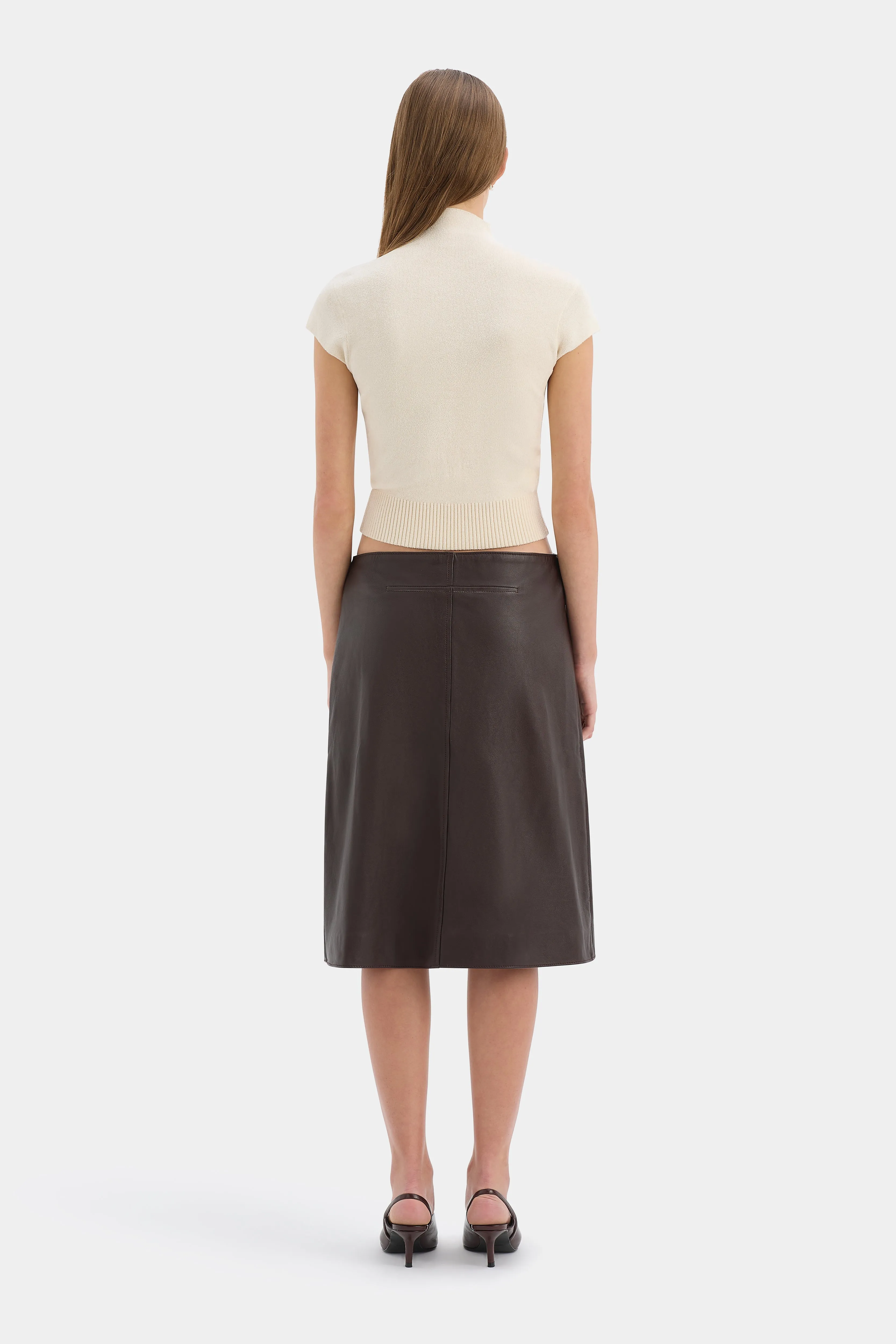 Tomi Wrap Midi Skirt sold by SIR the label product image thumbnail 2