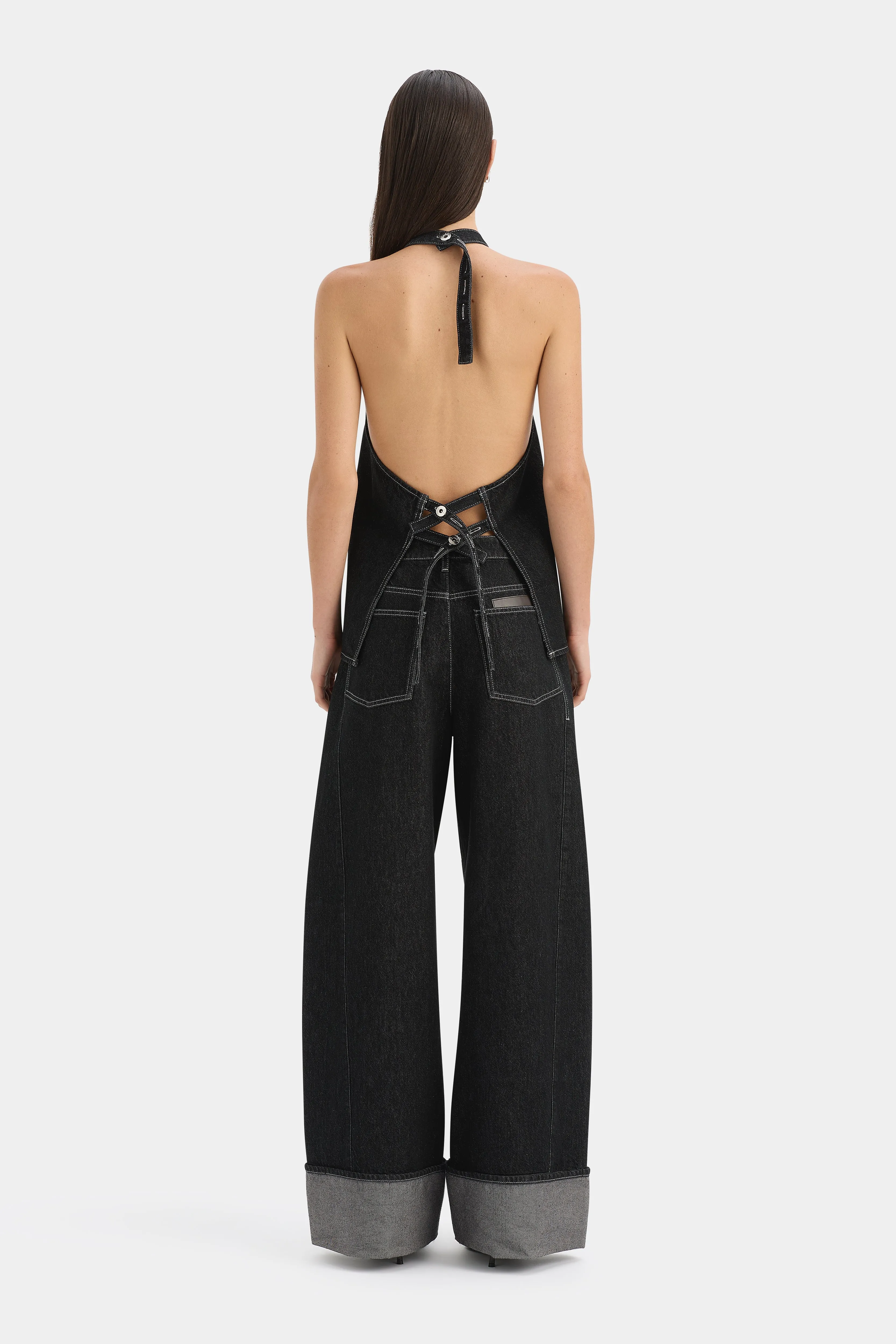 Malou Halter Top sold by SIR the label product image thumbnail 5