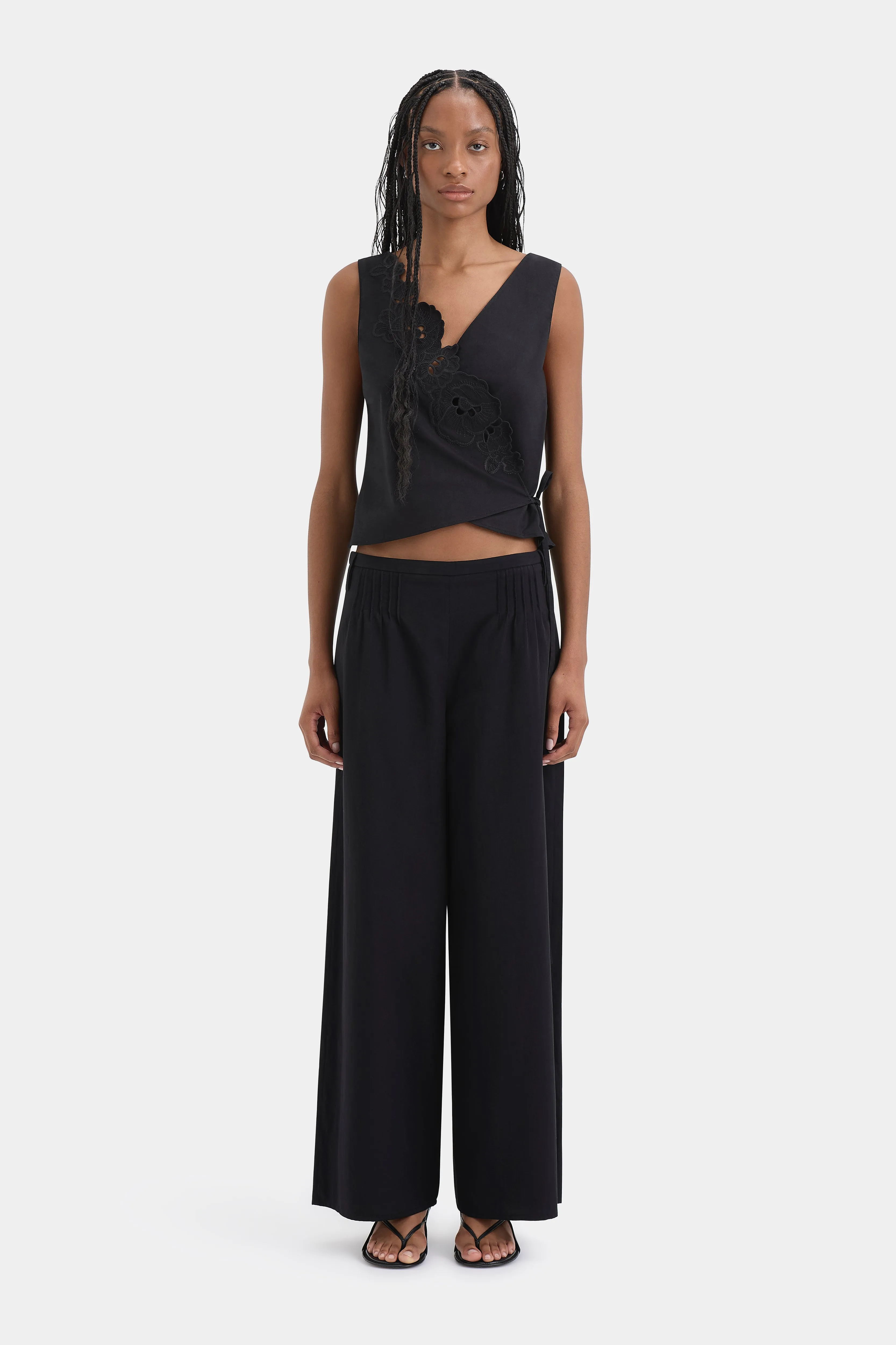 Klara Wrap Top sold by SIR the label product image thumbnail 2