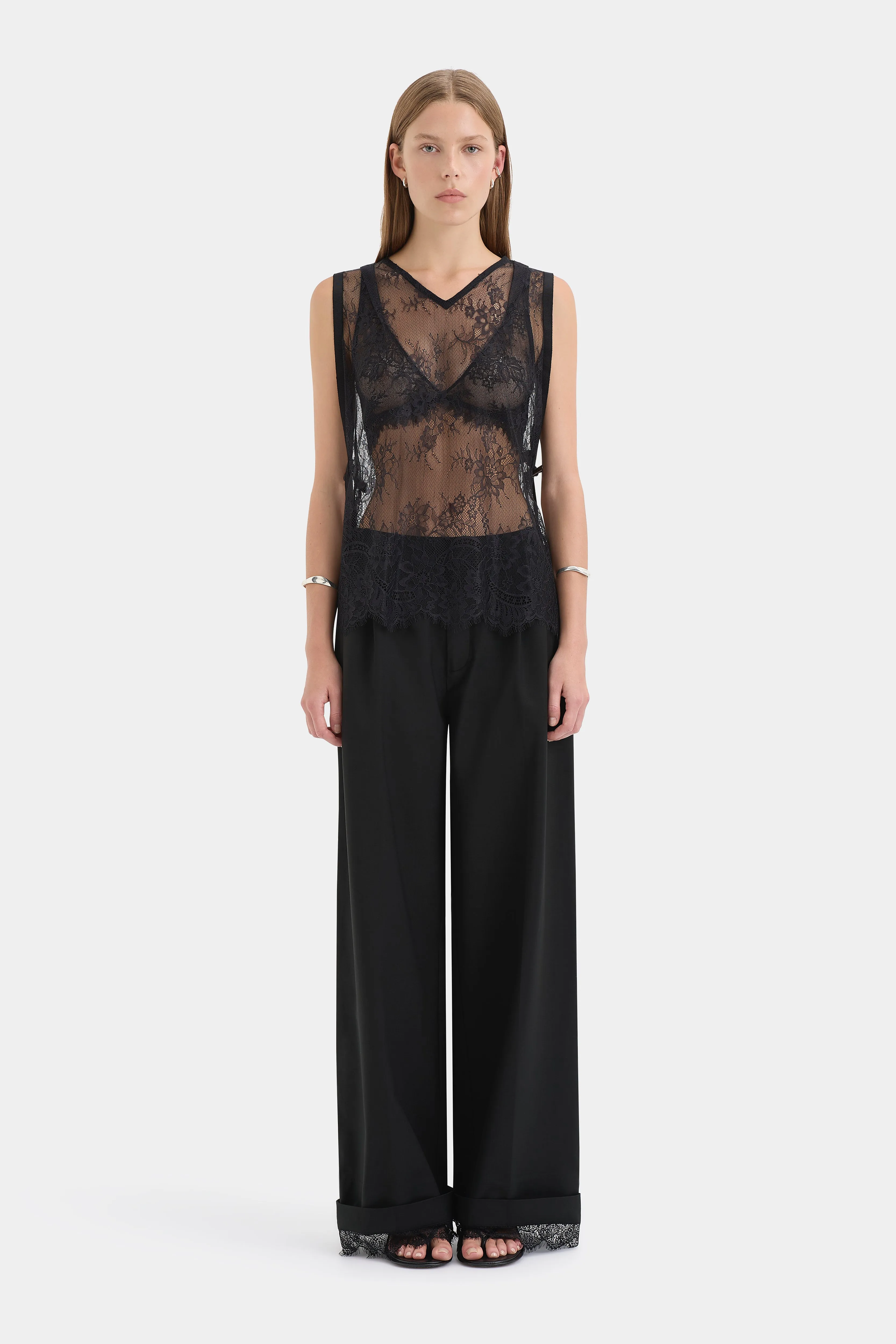 Ingrid Lace Top sold by SIR the label product image thumbnail 3