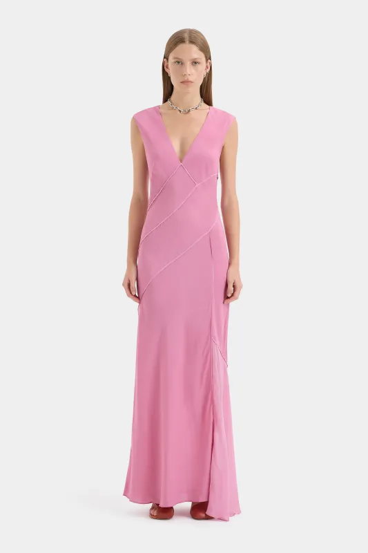 Elin Panelled Gown made by SIR the label