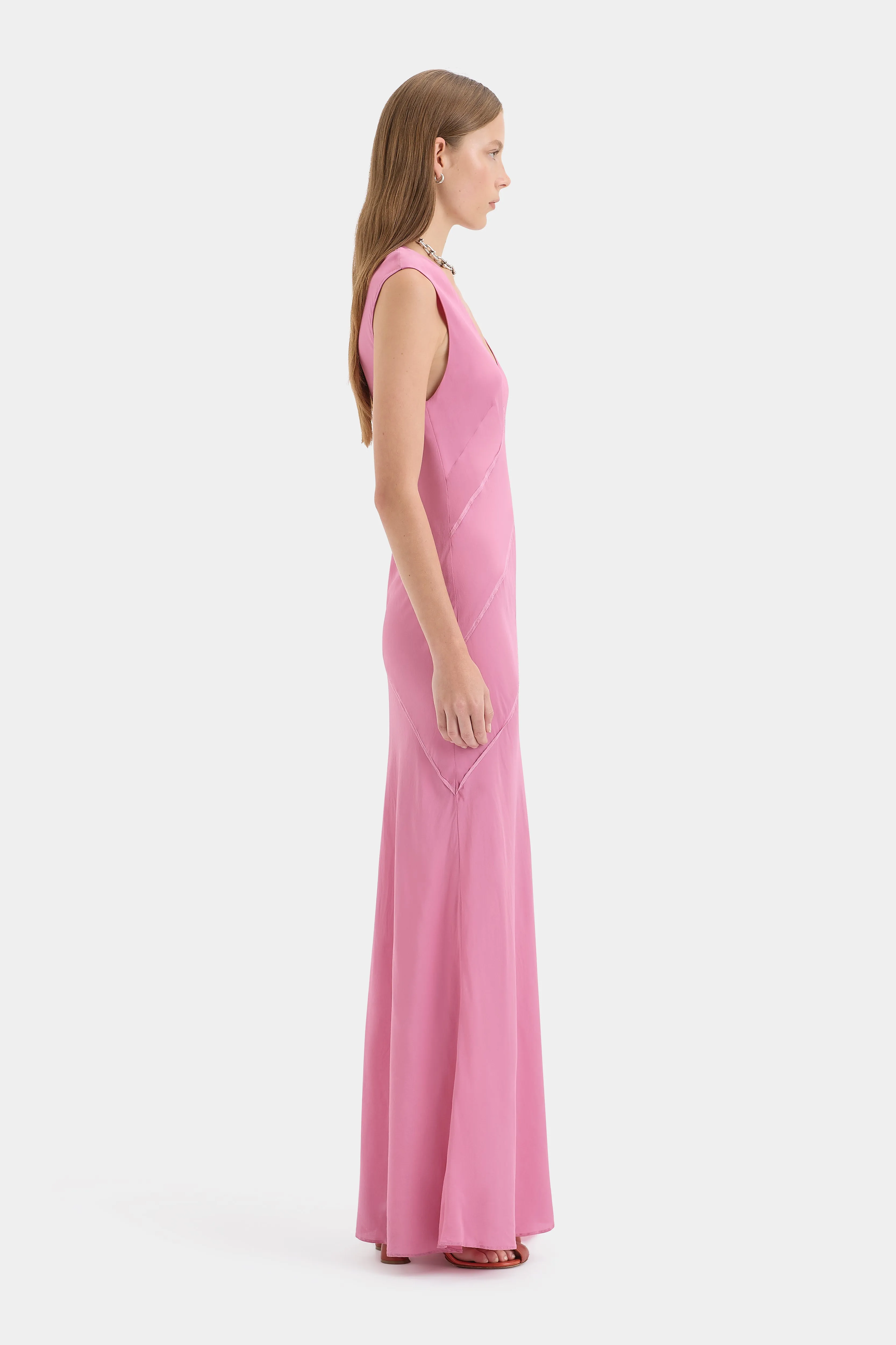 Elin Panelled Gown sold by SIR the label product image thumbnail 4