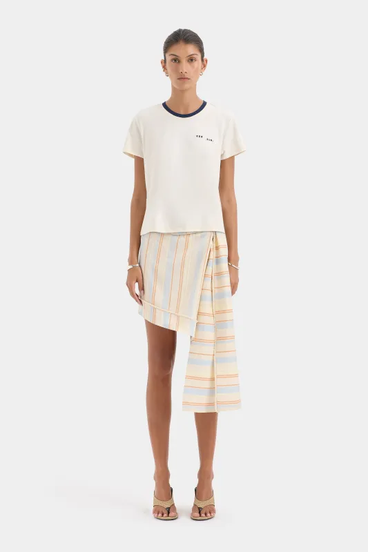 Pernille Wrap Mini Skirt made by SIR the label