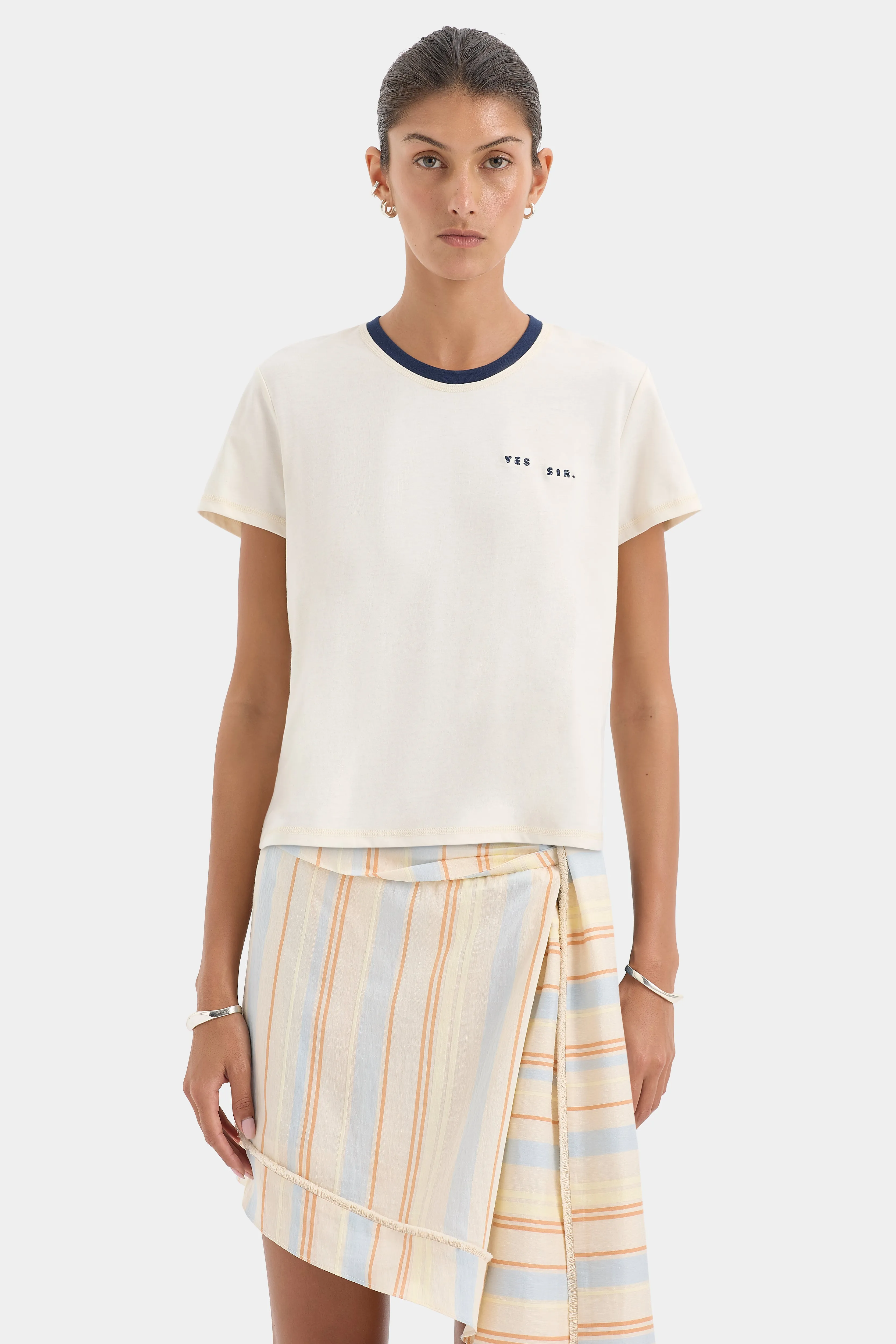 Pernille Wrap Mini Skirt sold by SIR the label product image thumbnail 4