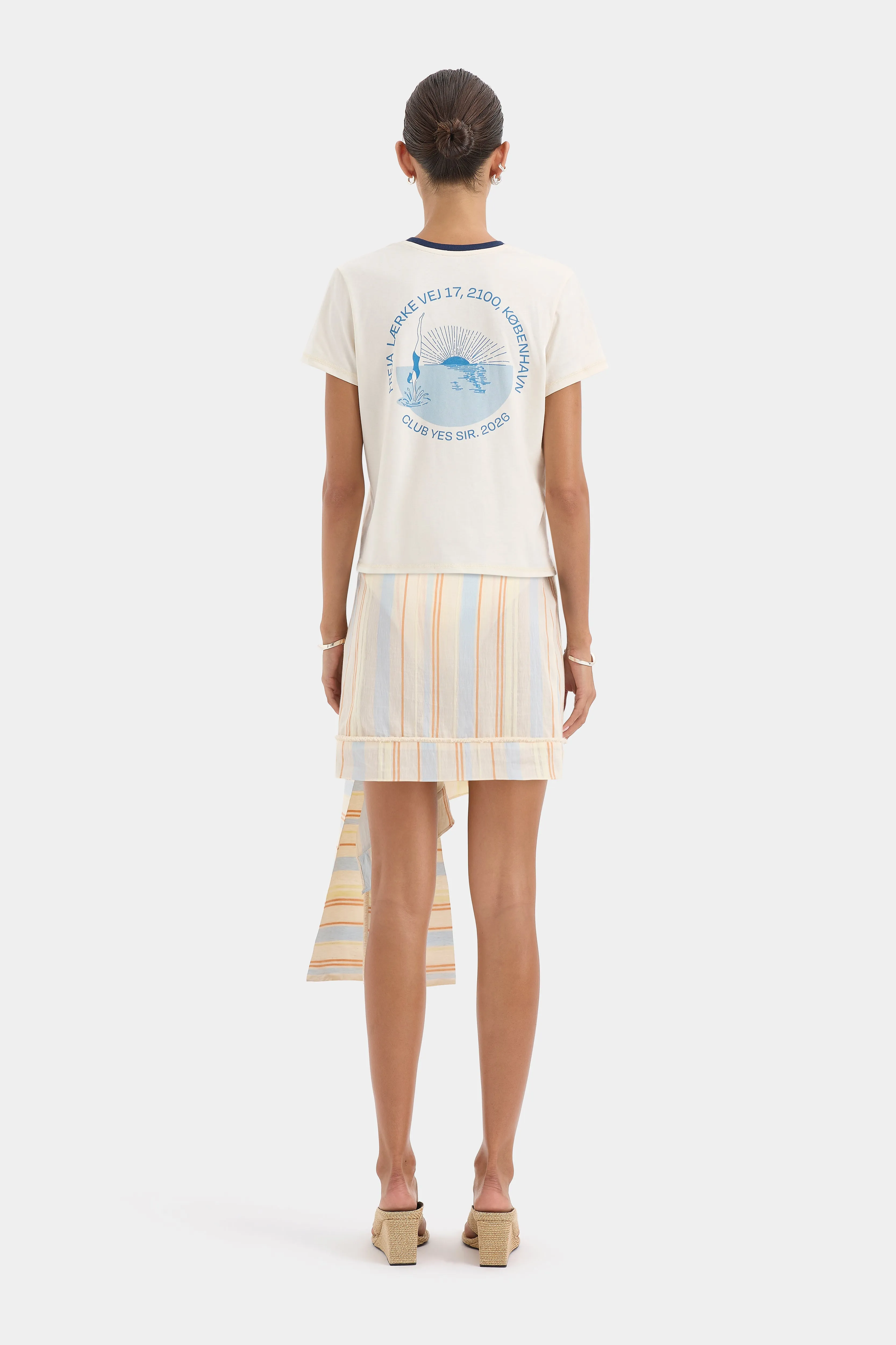 Pernille Wrap Mini Skirt sold by SIR the label product image thumbnail 2