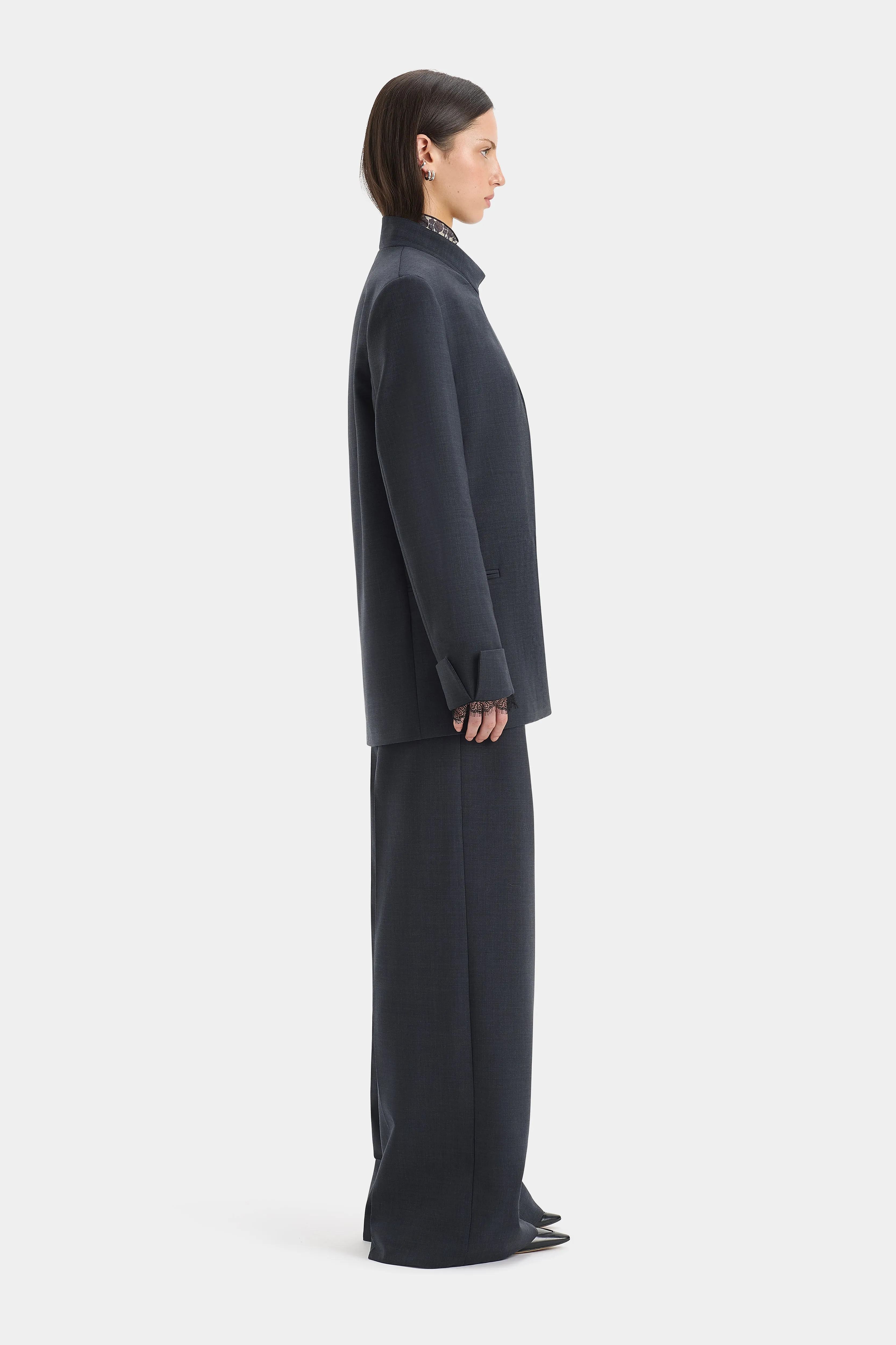 Mathias Wide Leg Trouser sold by SIR the label product image thumbnail 3