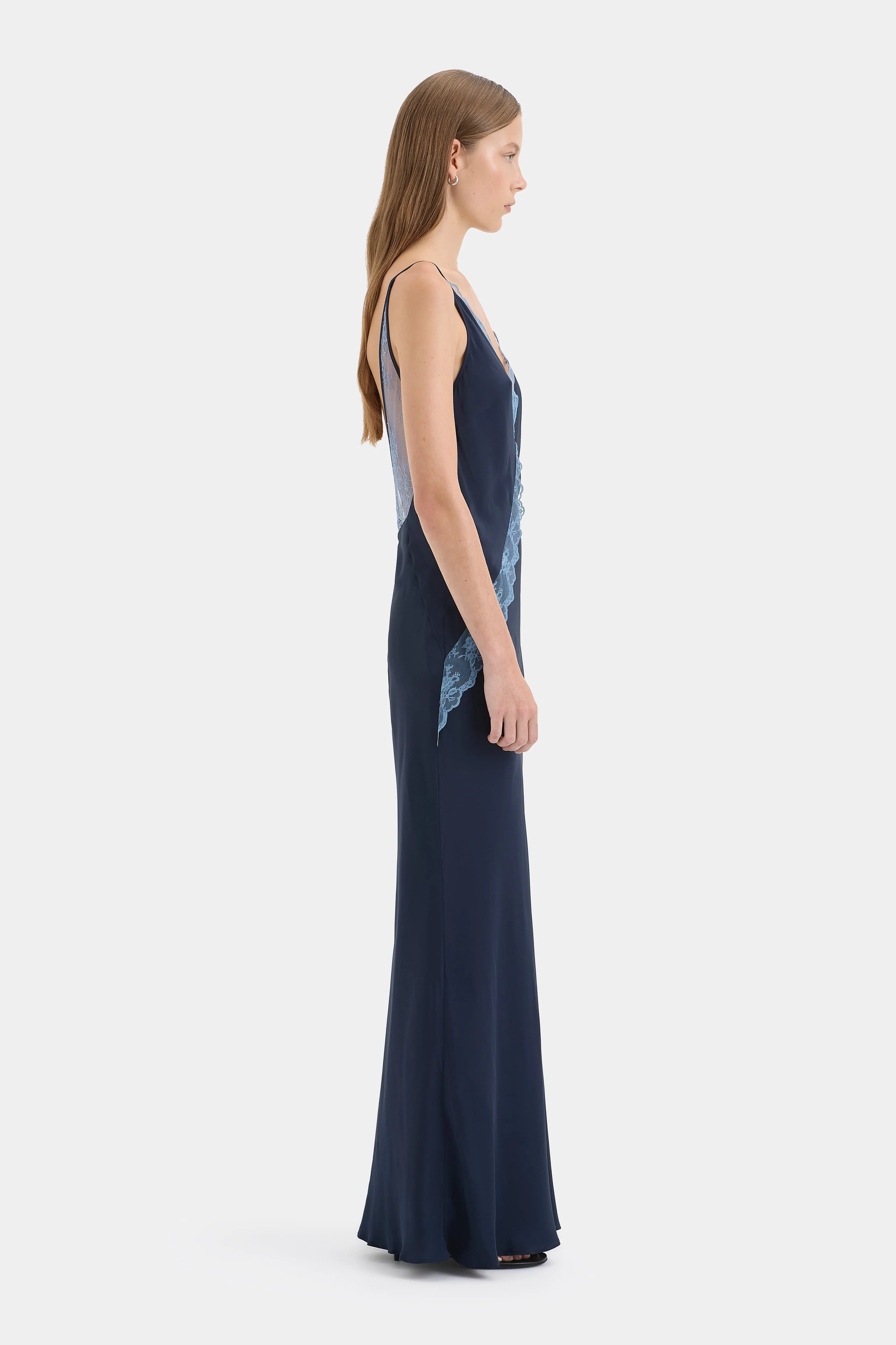 Elsie Lace Gown sold by SIR the label product image thumbnail 3