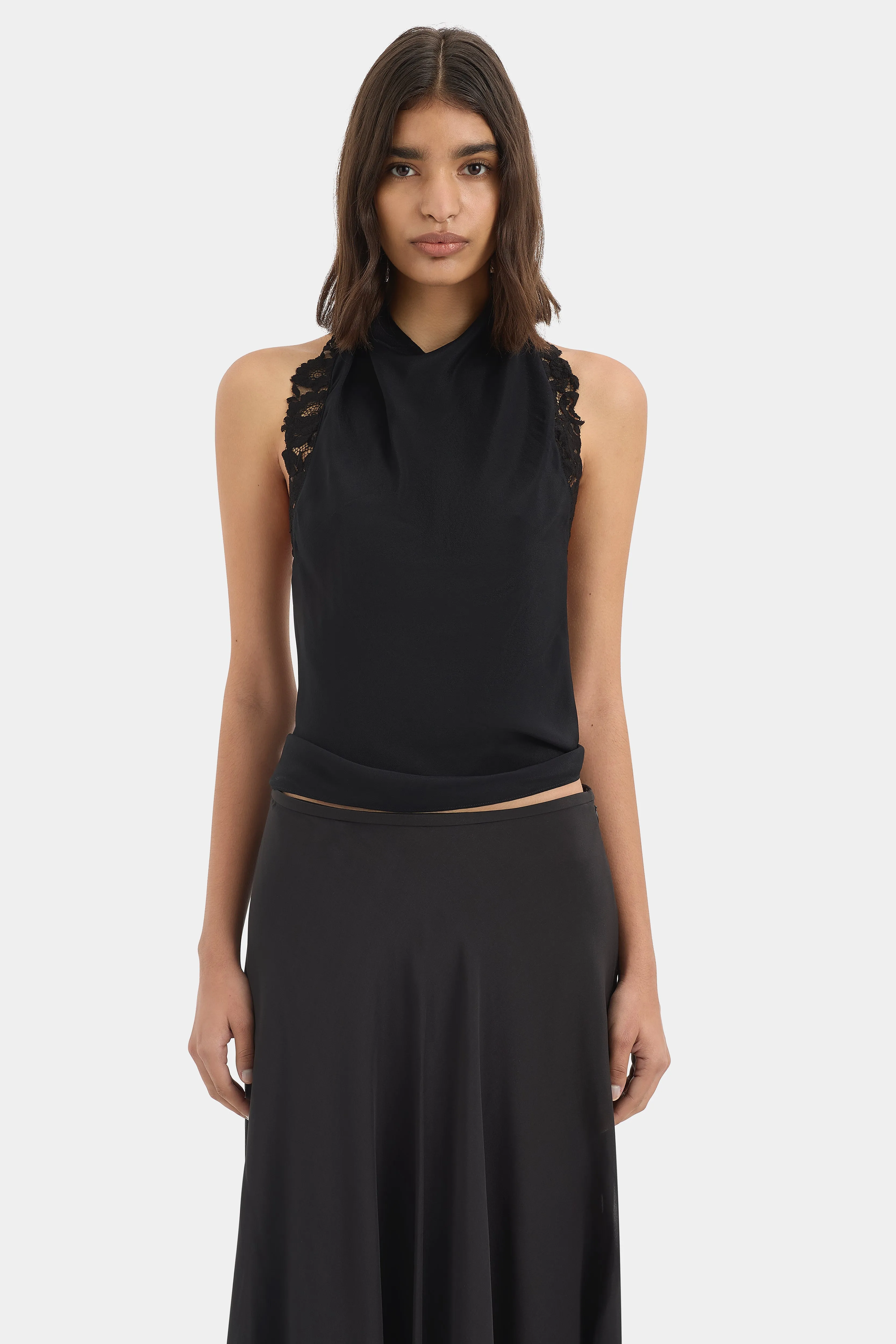 Noria Maxi Skirt sold by SIR the label product image thumbnail 4