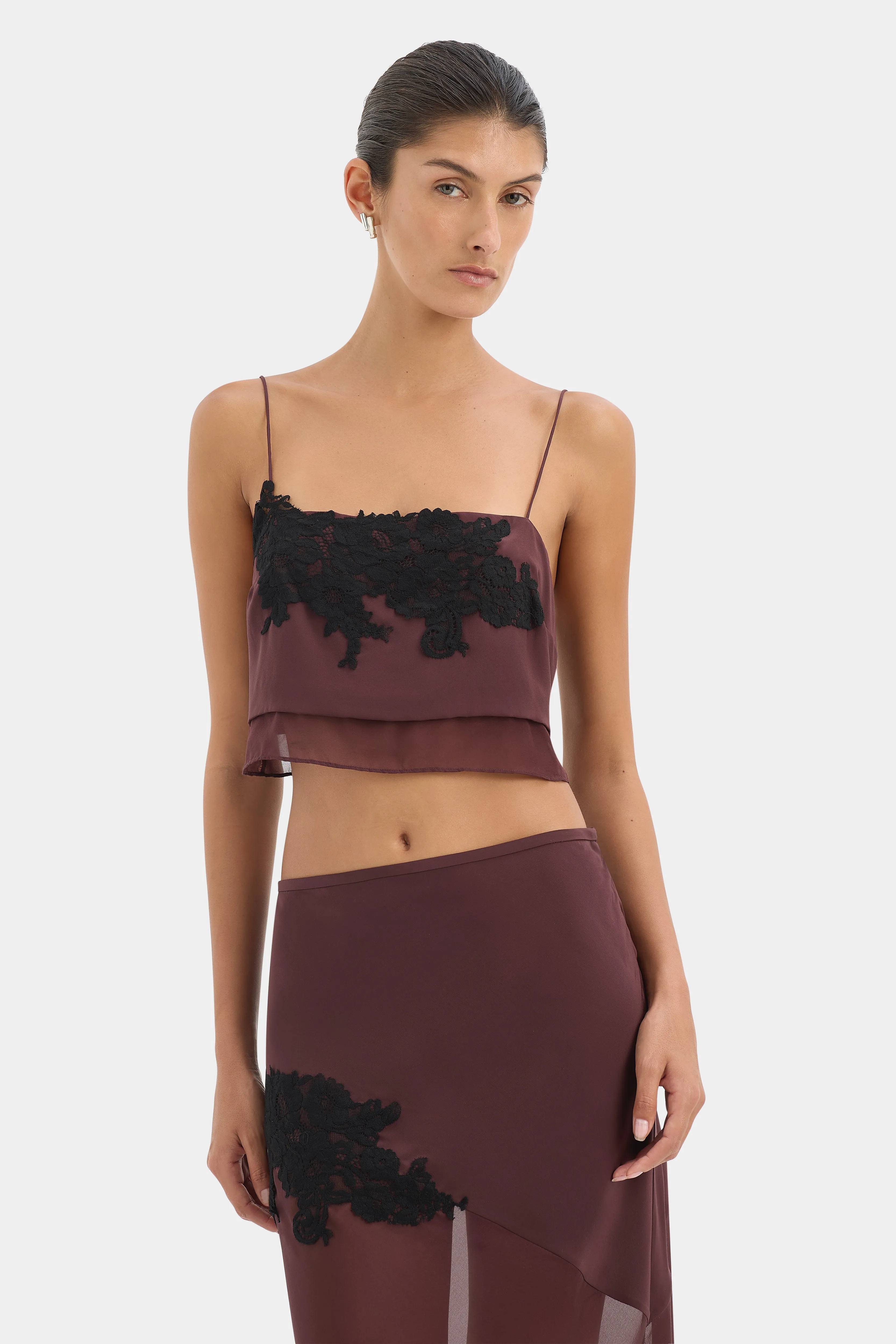 Noria Cropped Cami sold by SIR the label product image thumbnail 5