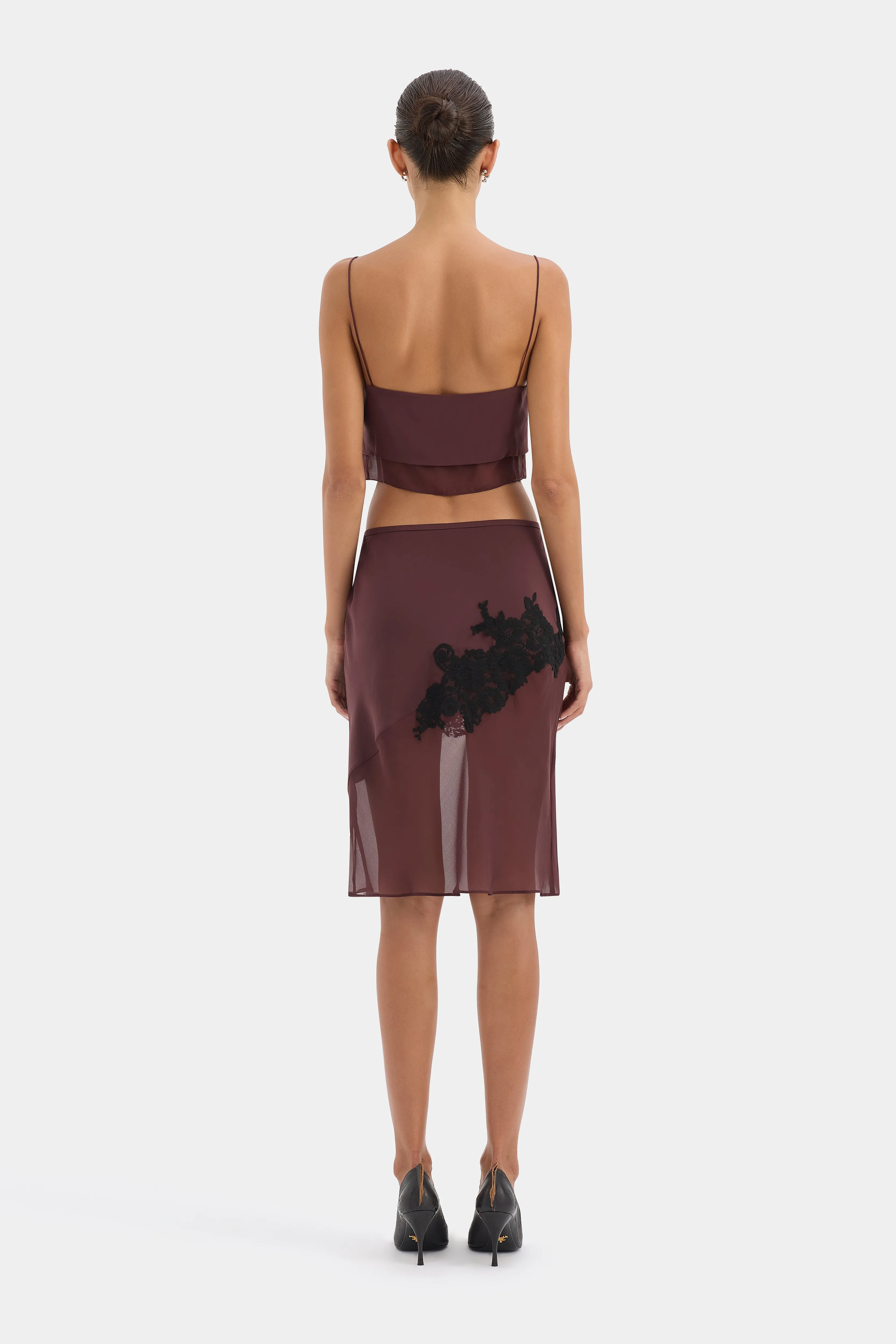 Noria Cropped Cami sold by SIR the label product image thumbnail 3