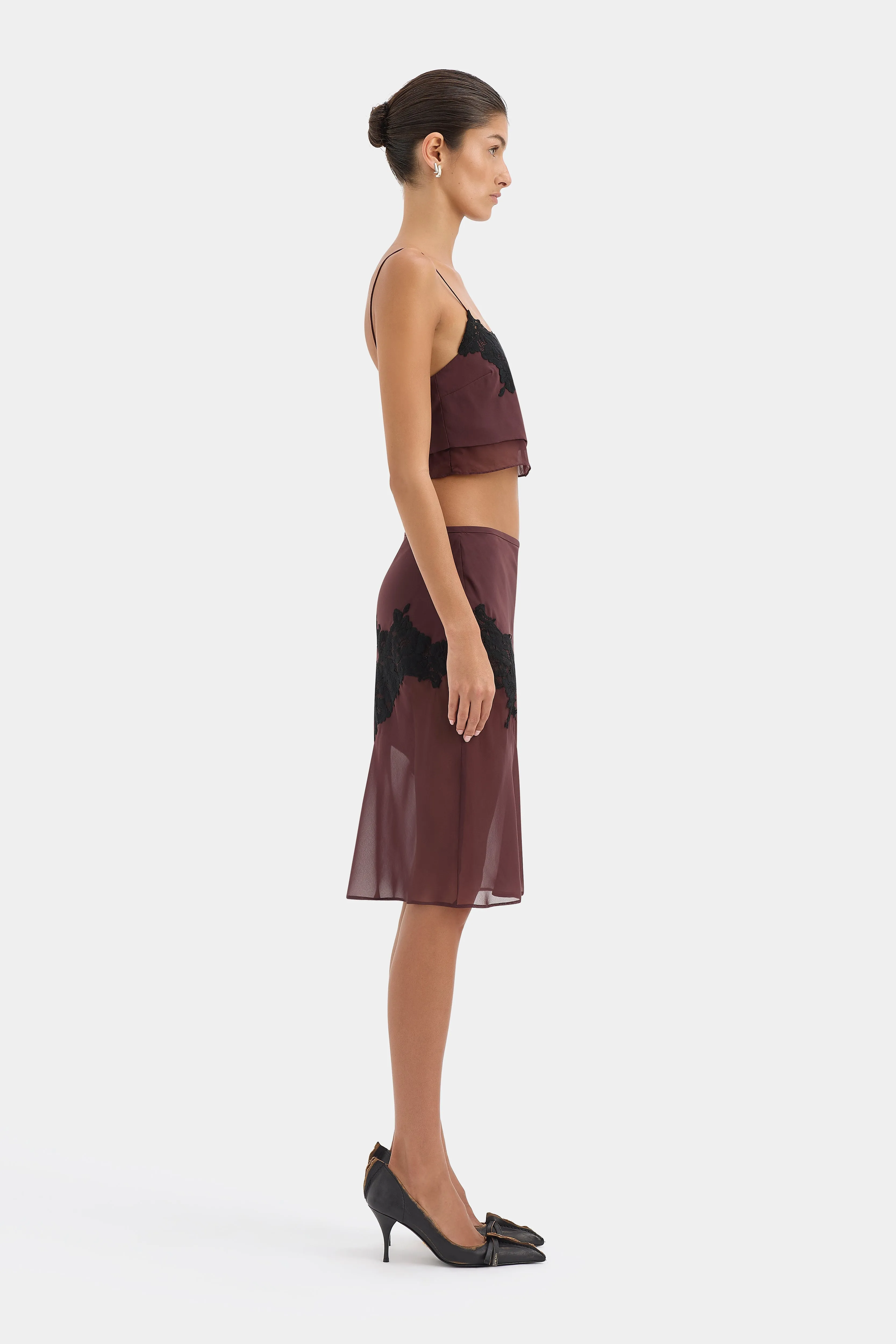 Noria Cropped Cami sold by SIR the label product image thumbnail 4