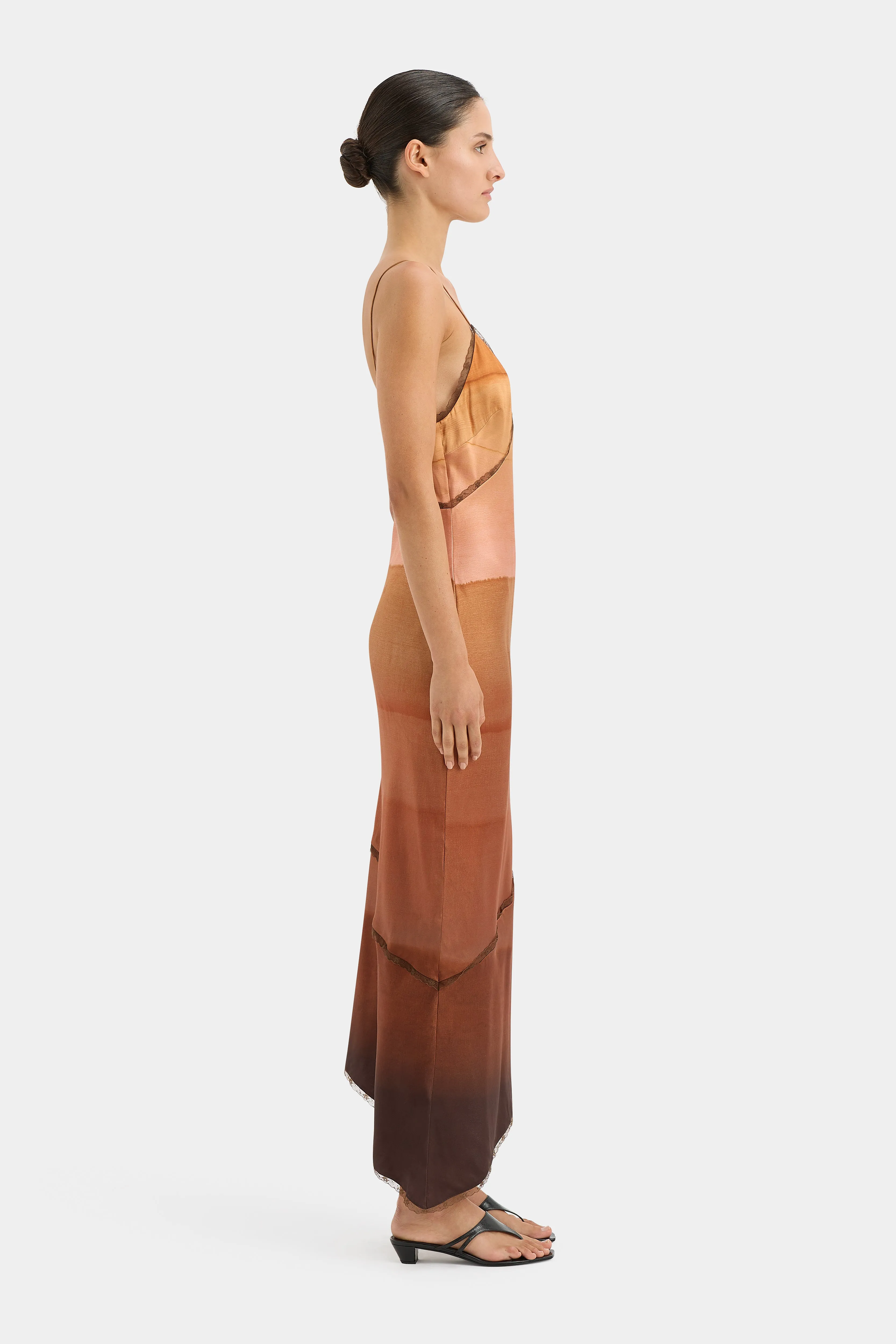Martina V Neck Slip Dress sold by SIR the label product image thumbnail 4