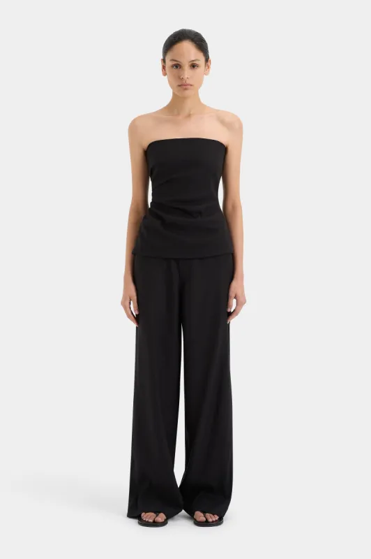 Dorian Wide Leg Pant sold by SIR the label