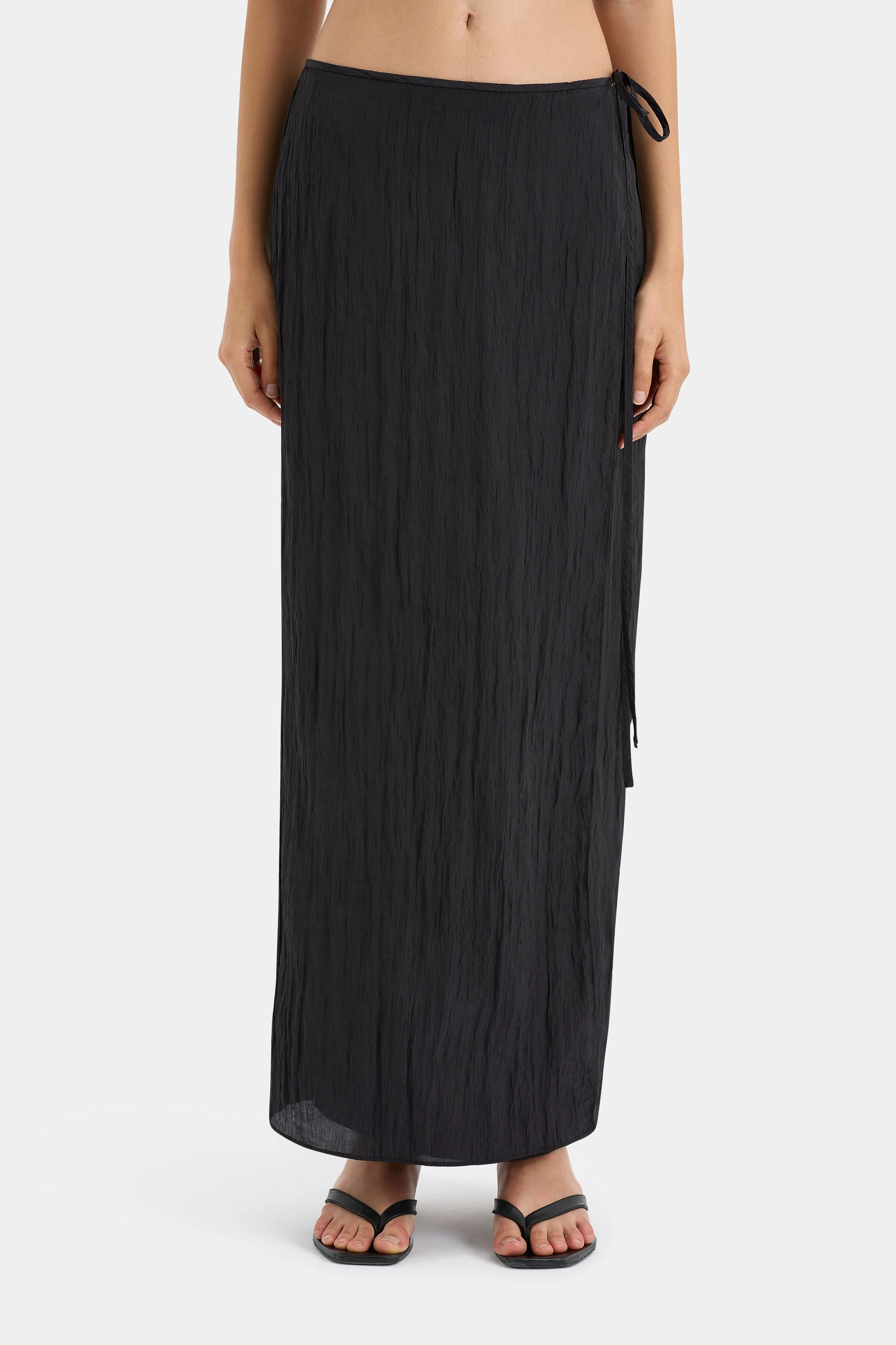 Ligera Wrap Midi Skirt sold by SIR the label product image thumbnail 5