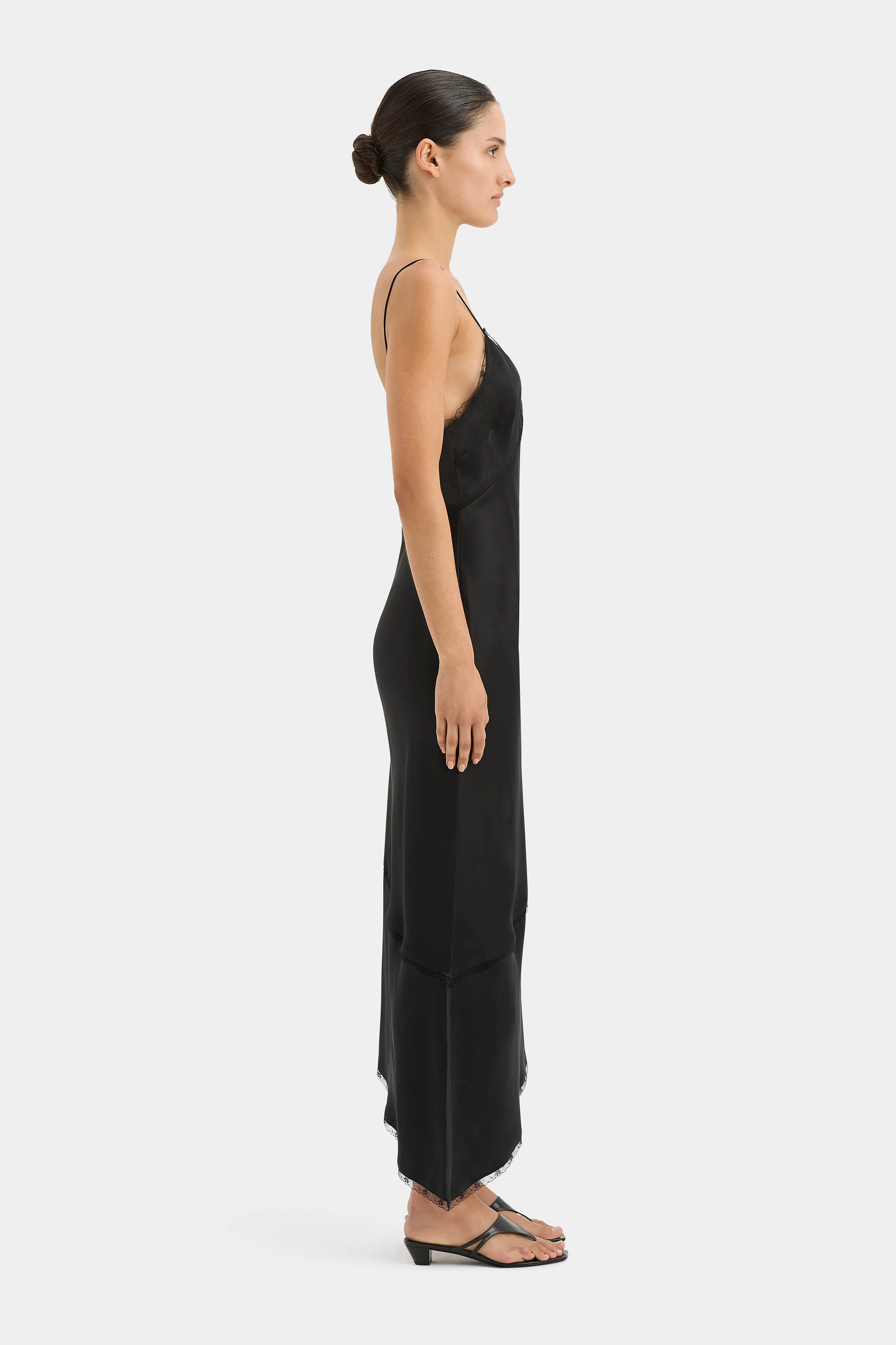 Martina V Neck Slip Dress sold by SIR the label product image thumbnail 3