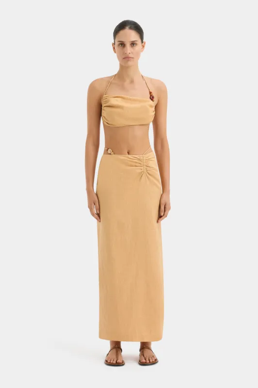 Antonia Beaded Midi Skirt sold by SIR the label