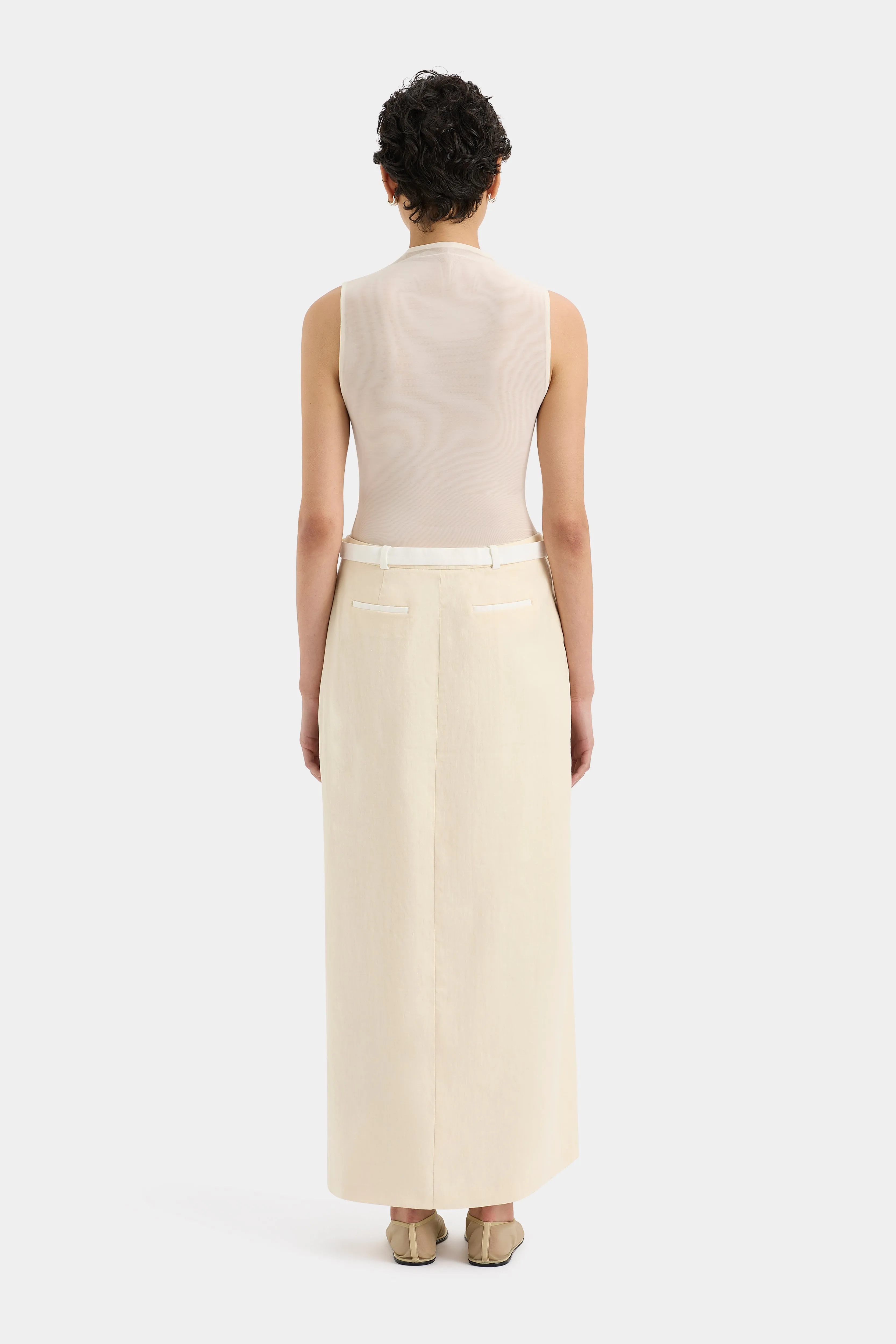 Dune Midi Skirt sold by SIR the label product image thumbnail 3
