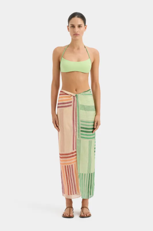 Marisol Twist Skirt sold by SIR the label
