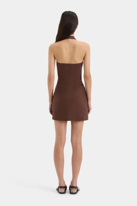 noemi halter mini dress SIR