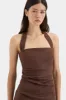 Noemi Halter Mini Dress sold by SIR the label