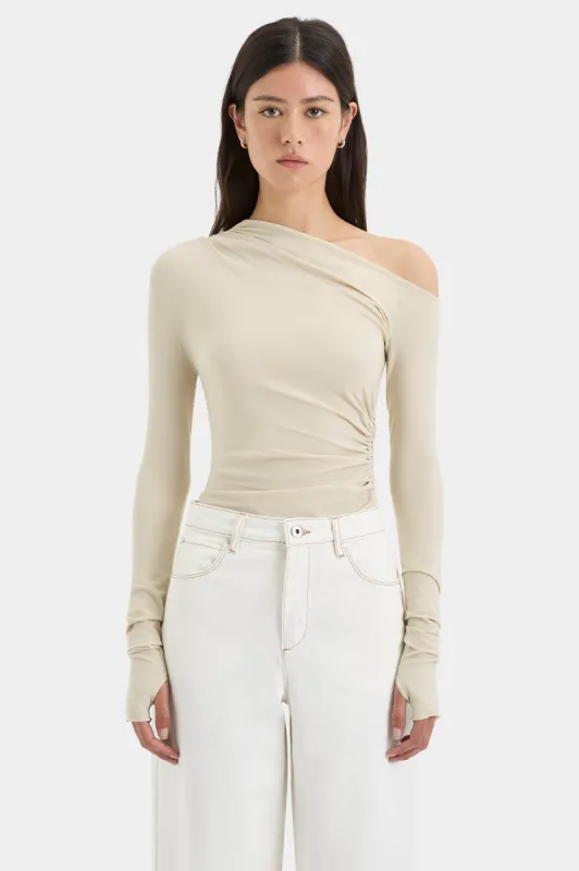 Lottie Gathered Top sold by SIR the label