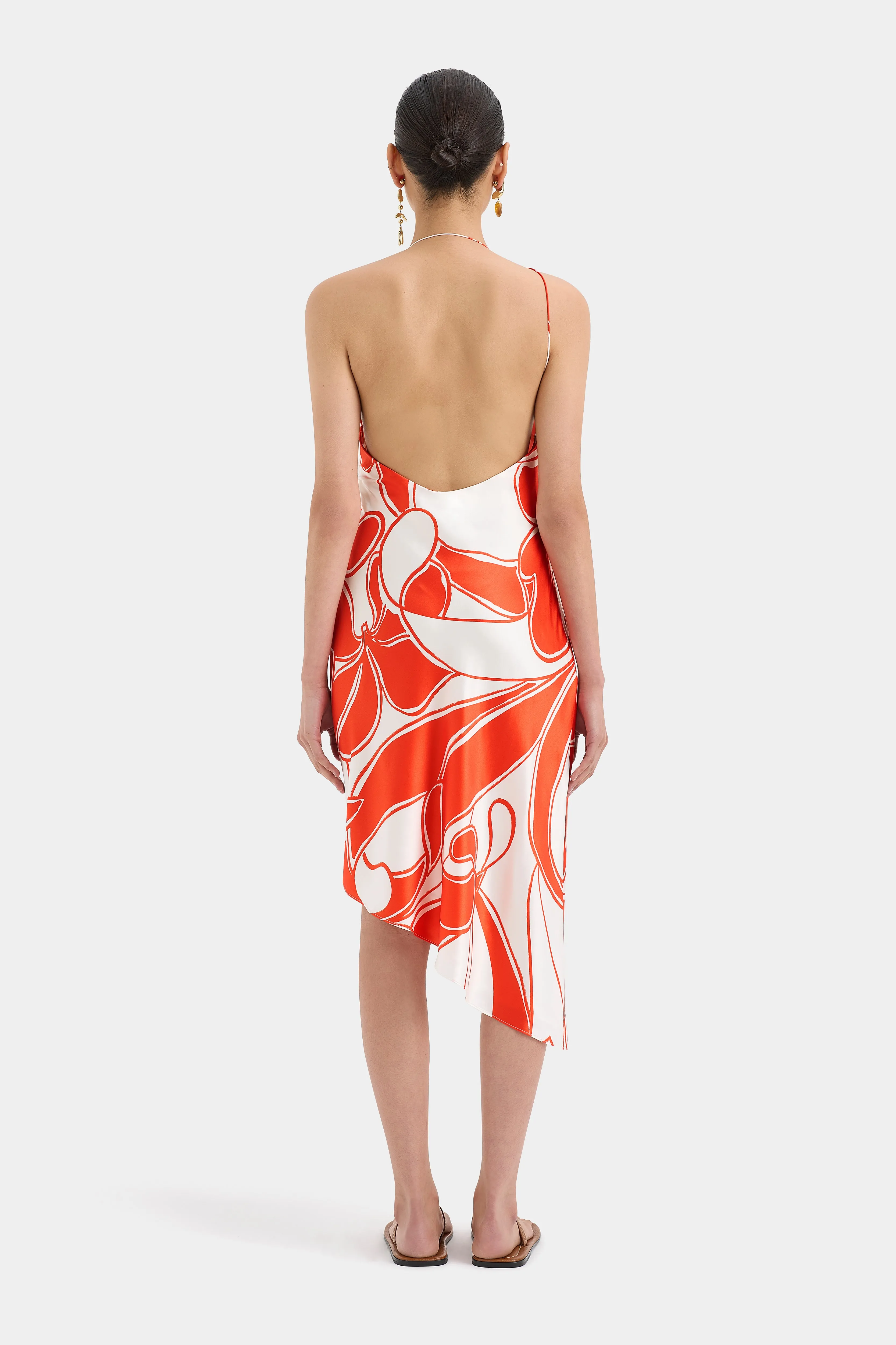 Ramona Asymmetric Bias Dress sold by SIR the label product image thumbnail 3