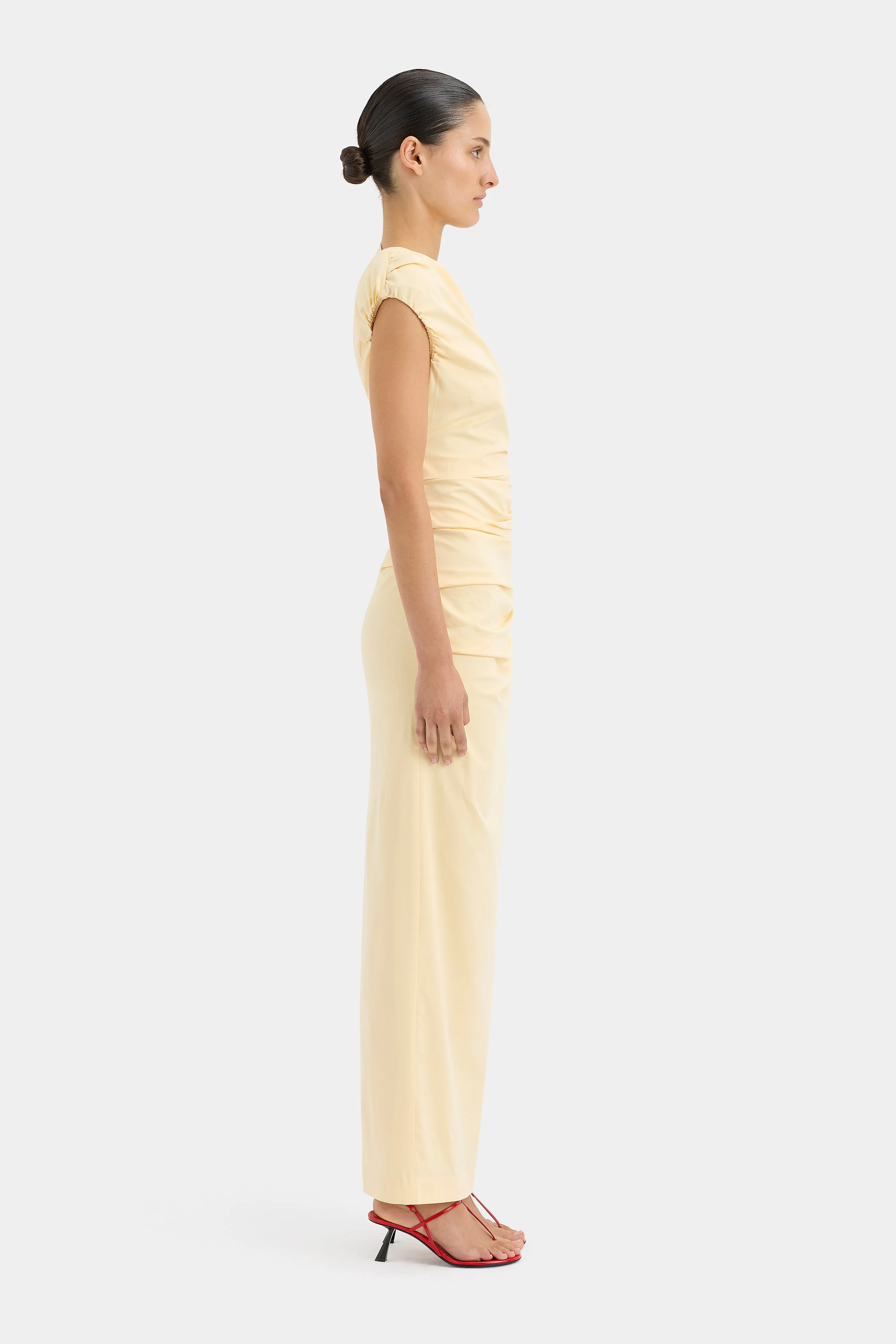 Giacomo Gathered Gown sold by SIR the label product image thumbnail 2