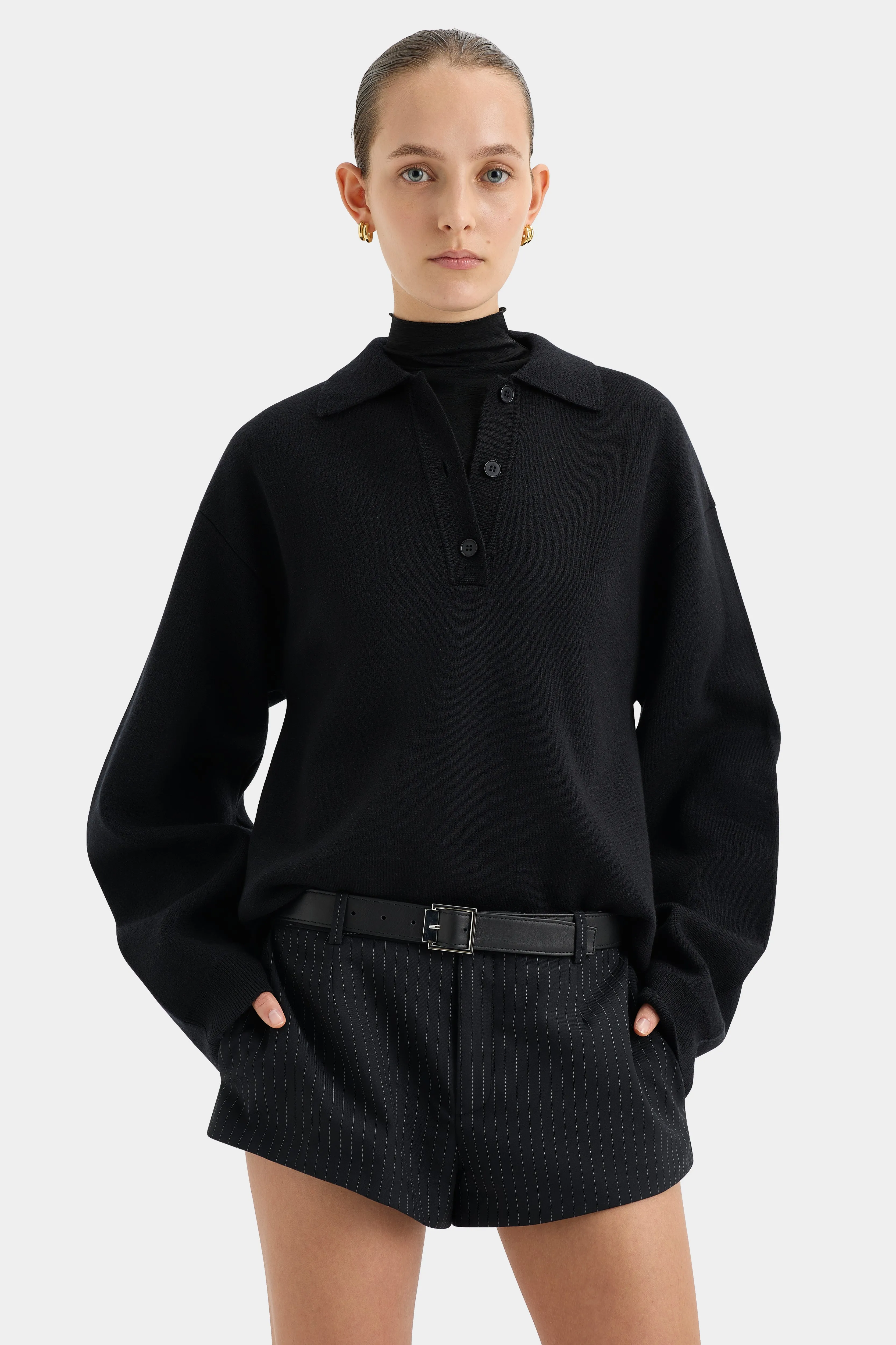 Playback Oversized Sweater sold by SIR the label product image thumbnail 3