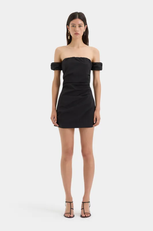 Carmen Draped Mini Dress sold by SIR the label