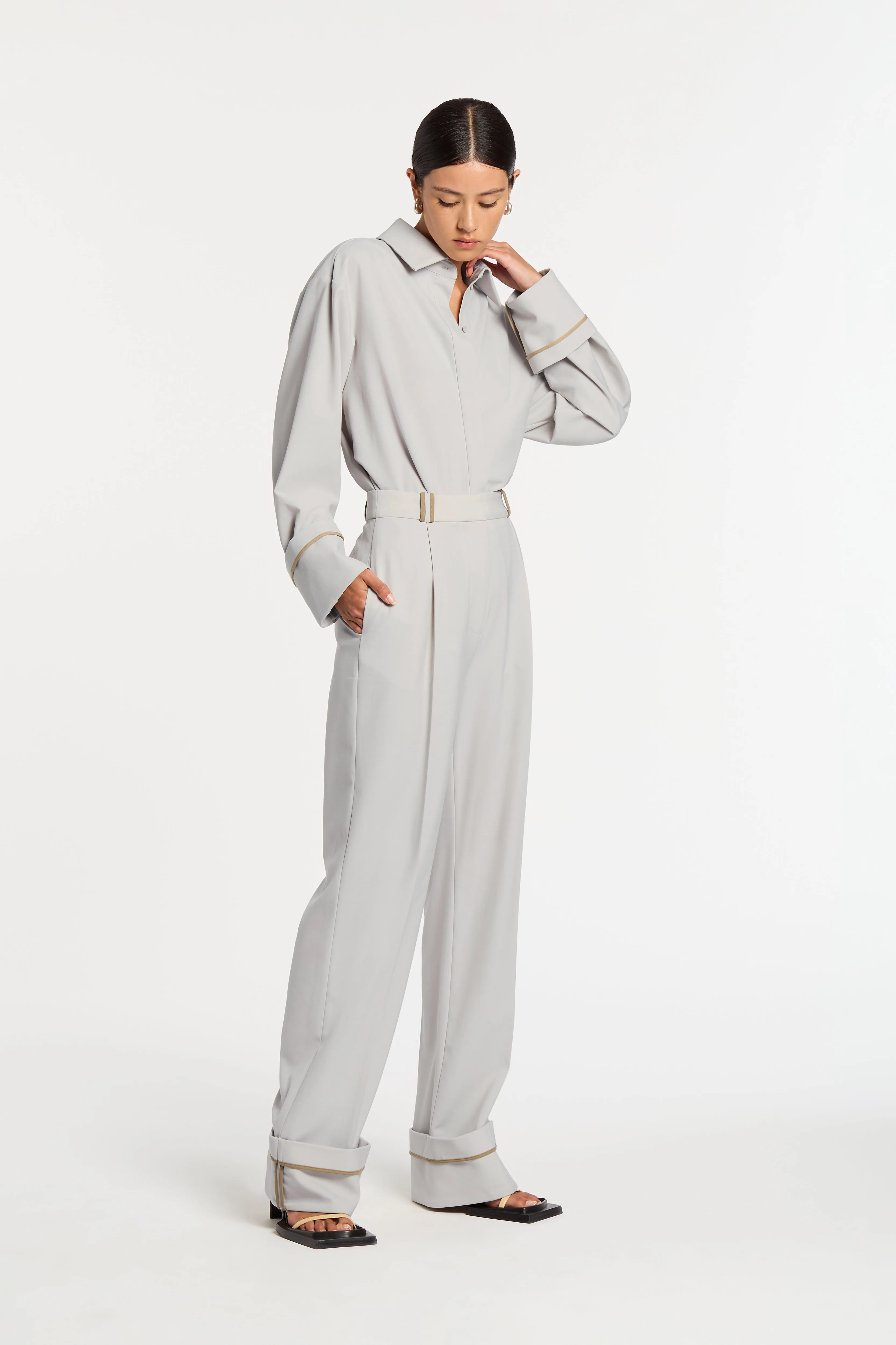 Leni Cuff Trouser sold by SIR the label product image thumbnail 3