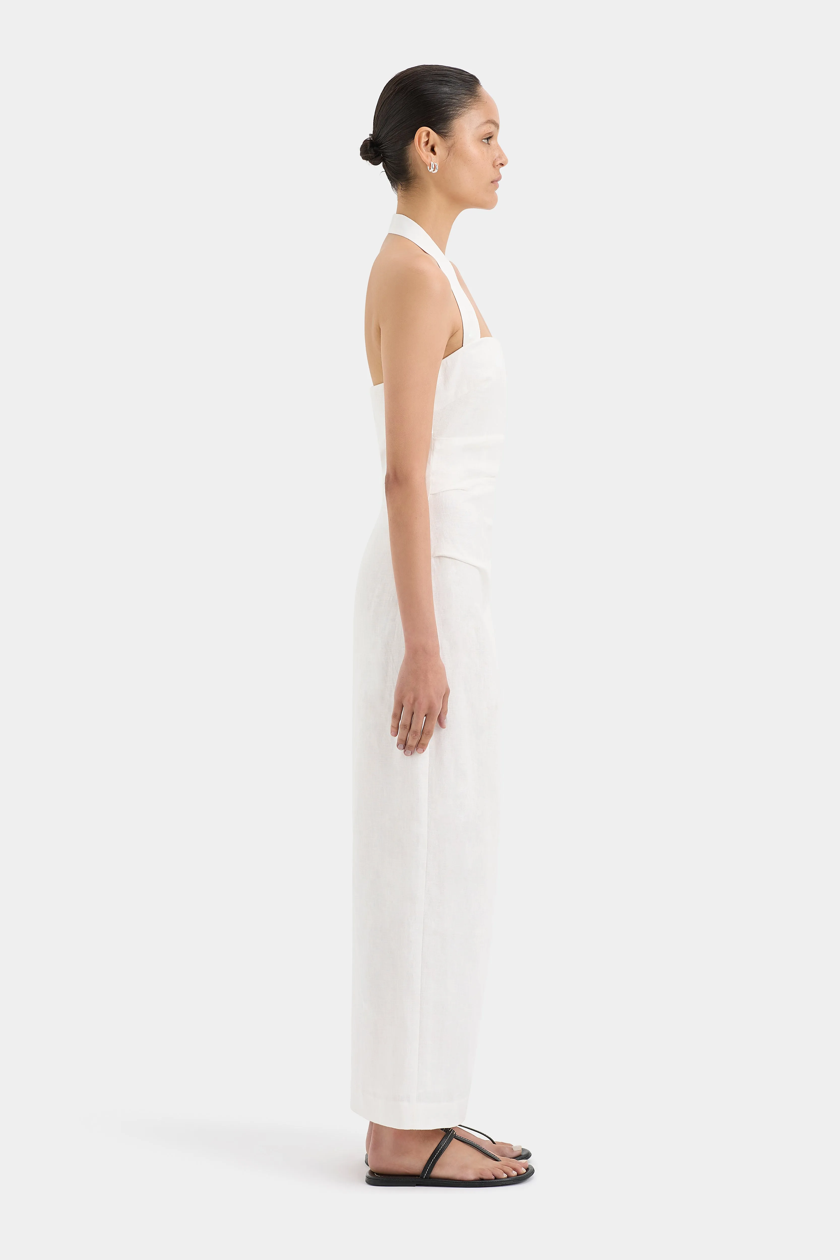 Noemi Halter Midi Dress sold by SIR the label product image thumbnail 3