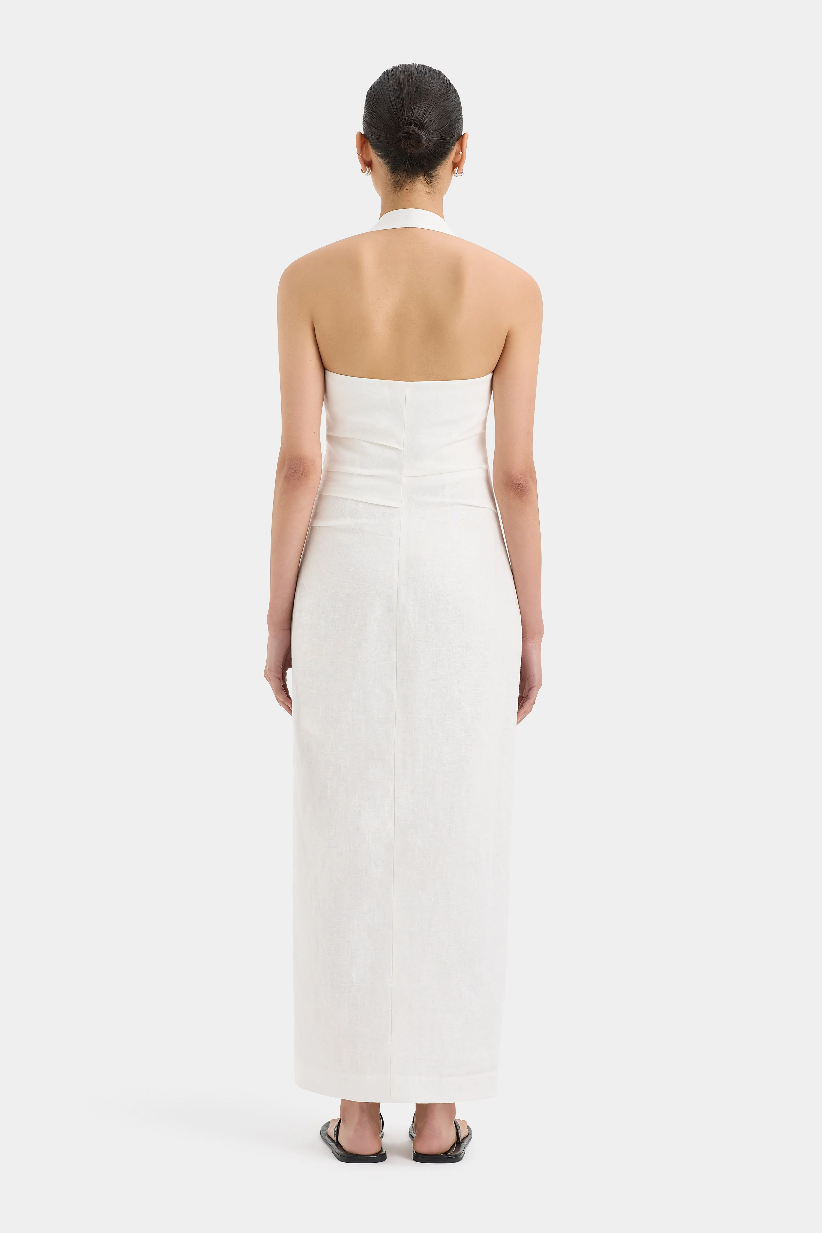 Noemi Halter Midi Dress sold by SIR the label product image thumbnail 2