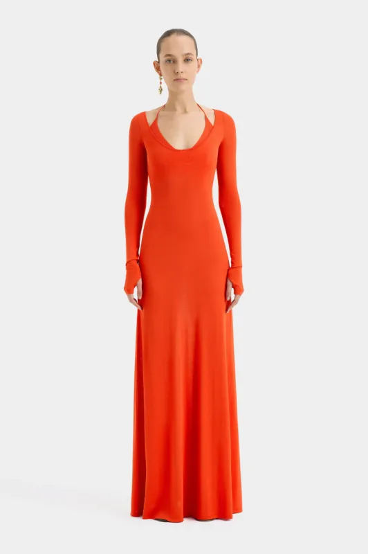 Valejo Halter Dress sold by SIR the label