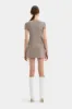 Leonardo Belted Mini Skirt sold by SIR the label