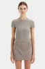 Leonardo Belted Mini Skirt sold by SIR the label