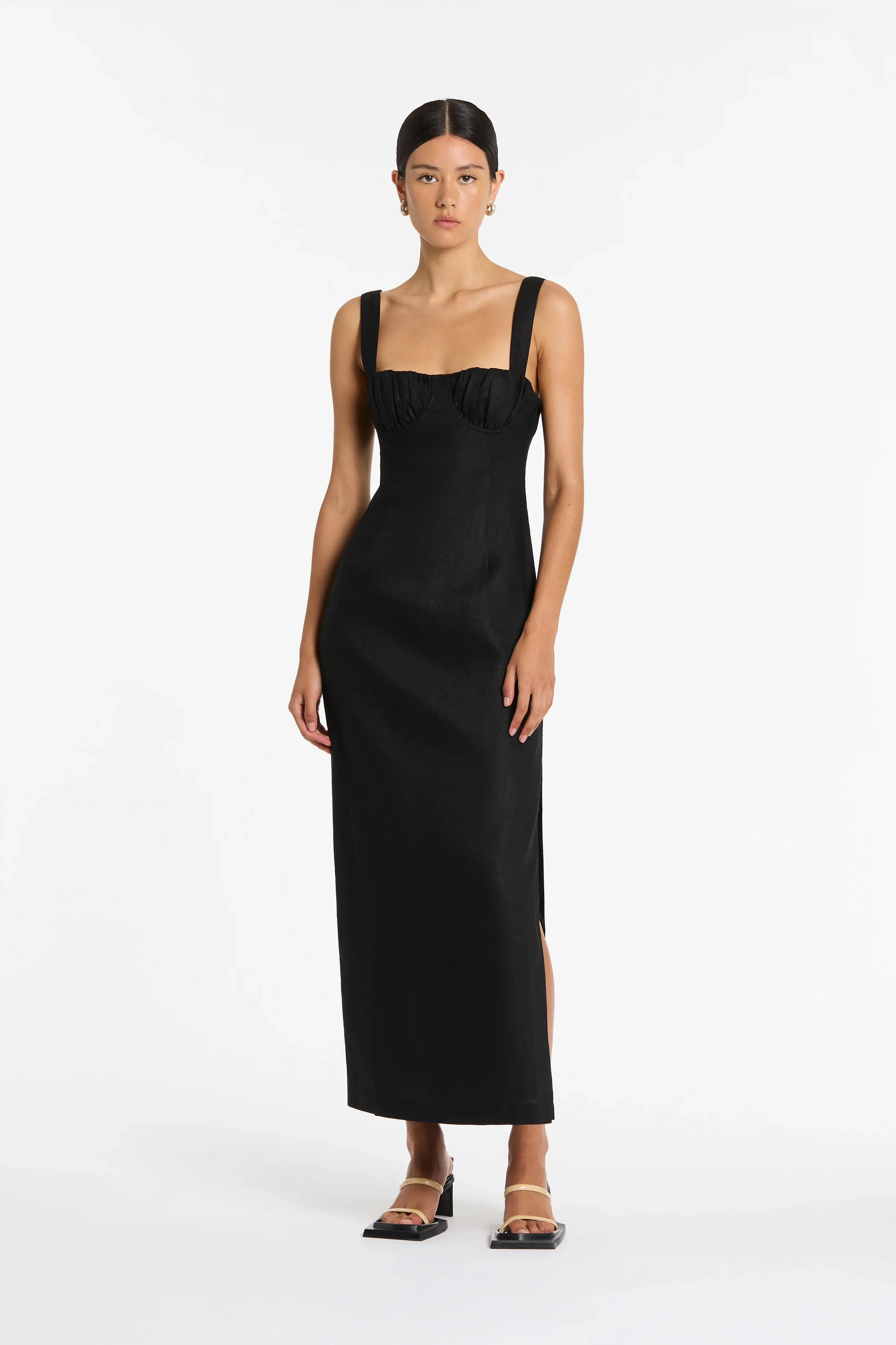Bettina Midi Dress sold by SIR the label product image thumbnail 4