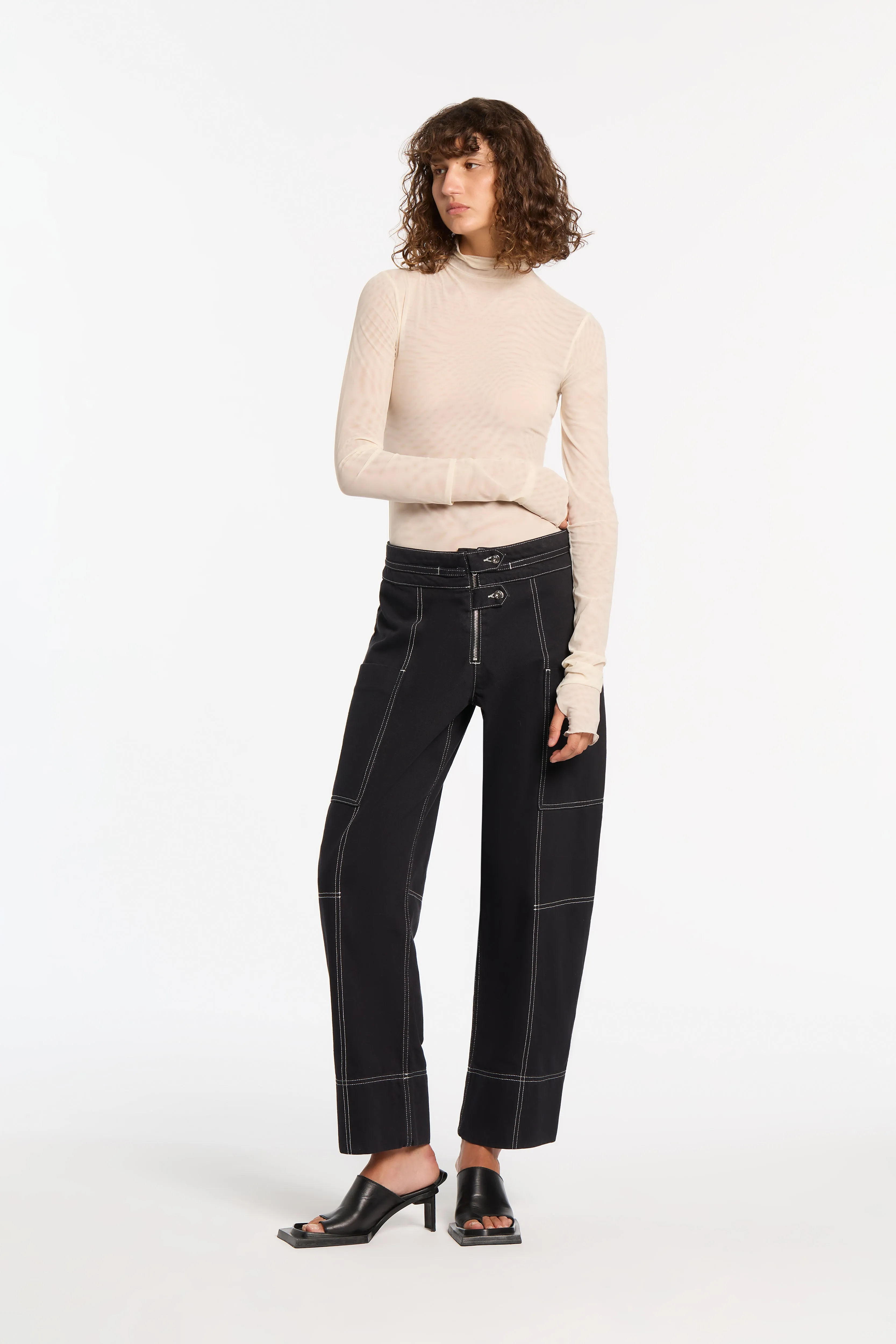 Jacques Mesh Bodysuit sold by SIR the label product image thumbnail 5