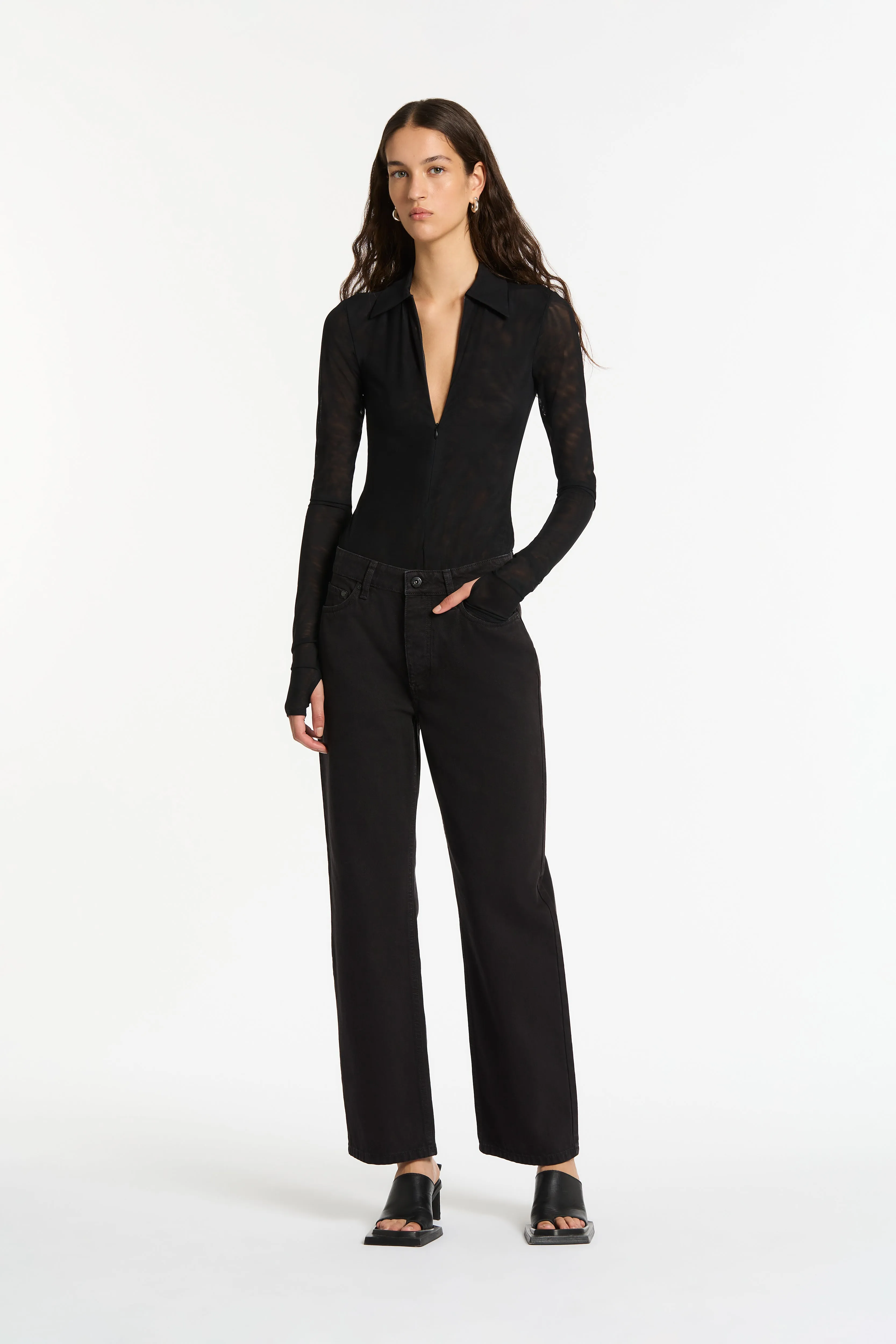 Classic Straight Leg Jean sold by SIR the label