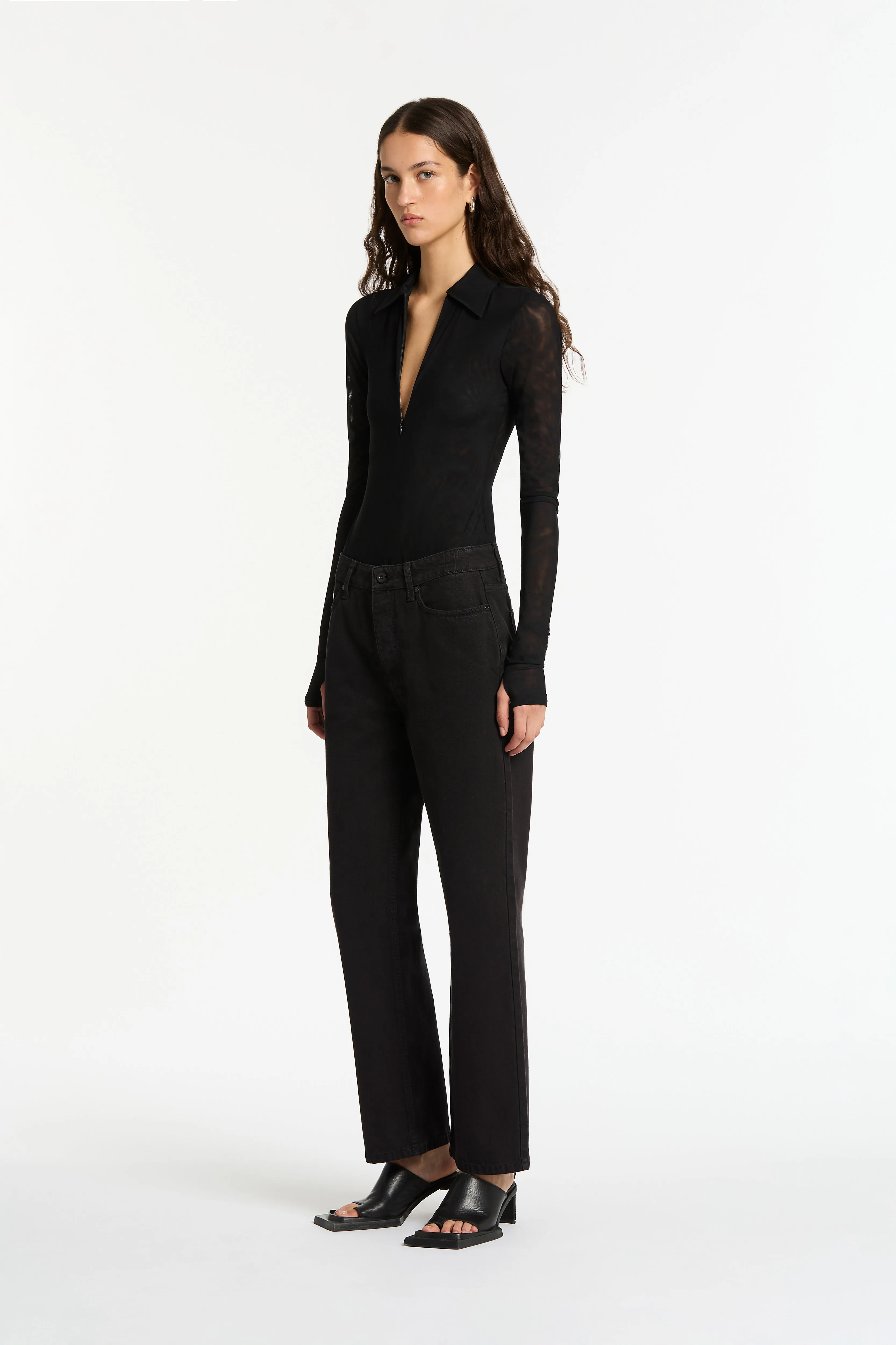 Classic Straight Leg Jean sold by SIR the label product image thumbnail 3