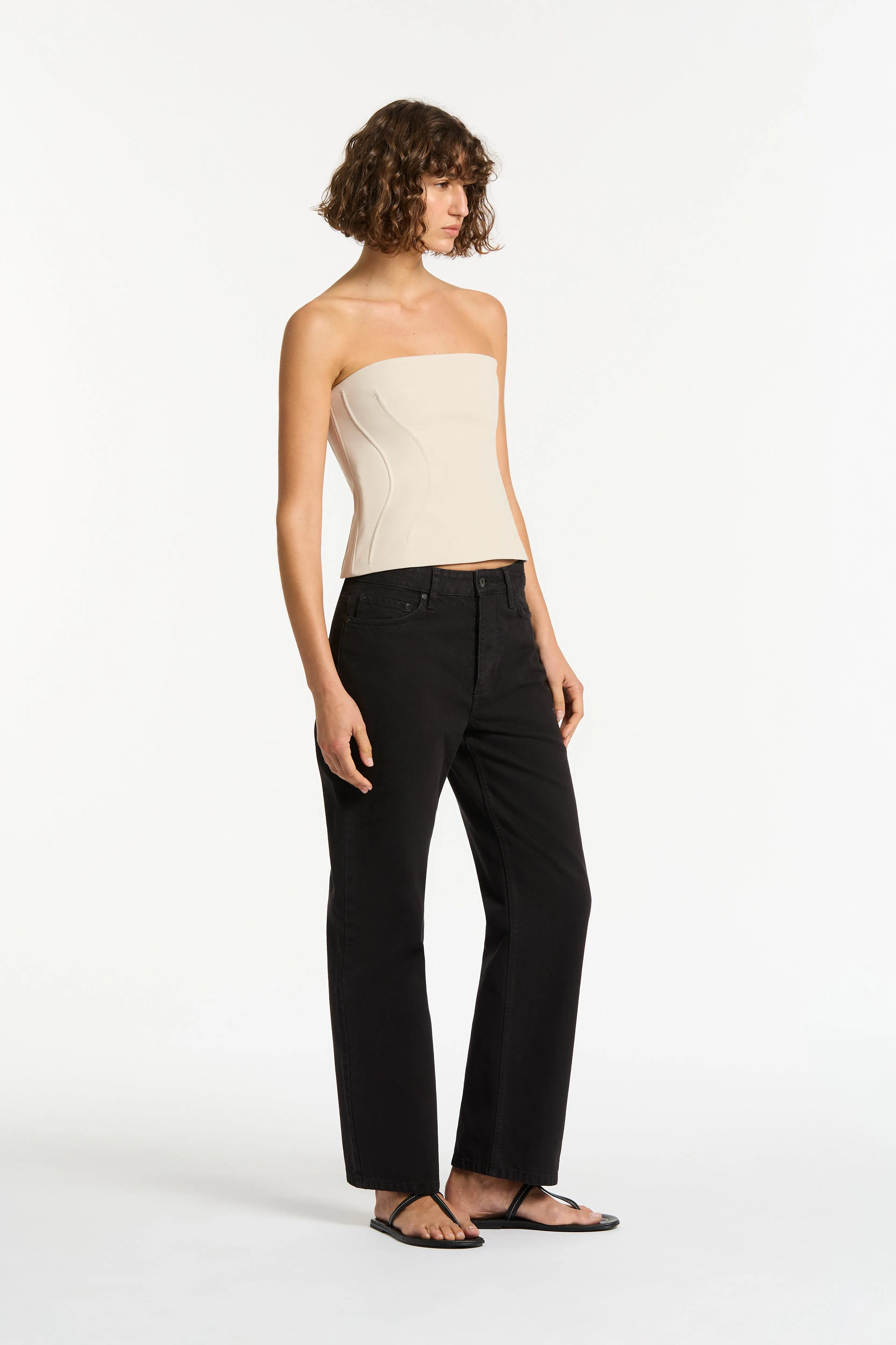 Classic Straight Leg Jean sold by SIR the label product image thumbnail 4