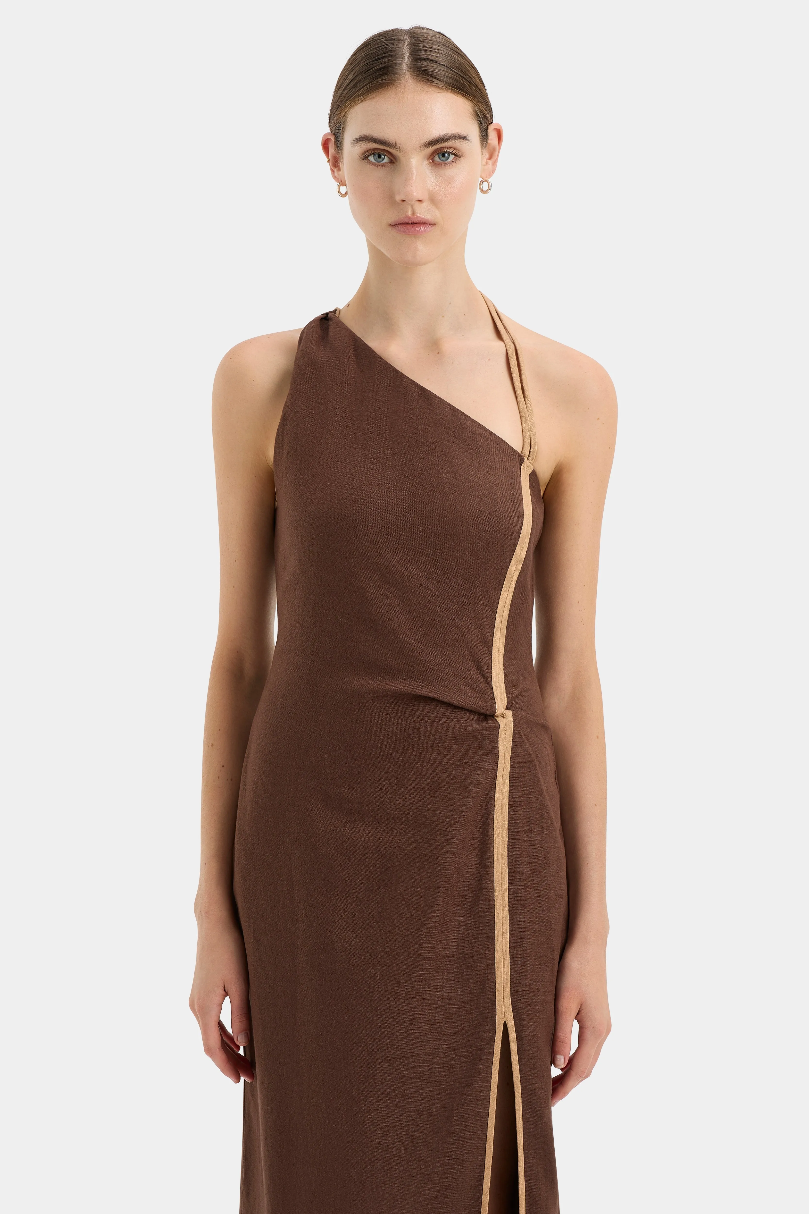 Affogato Asymmetric Dress sold by SIR the label product image thumbnail 4