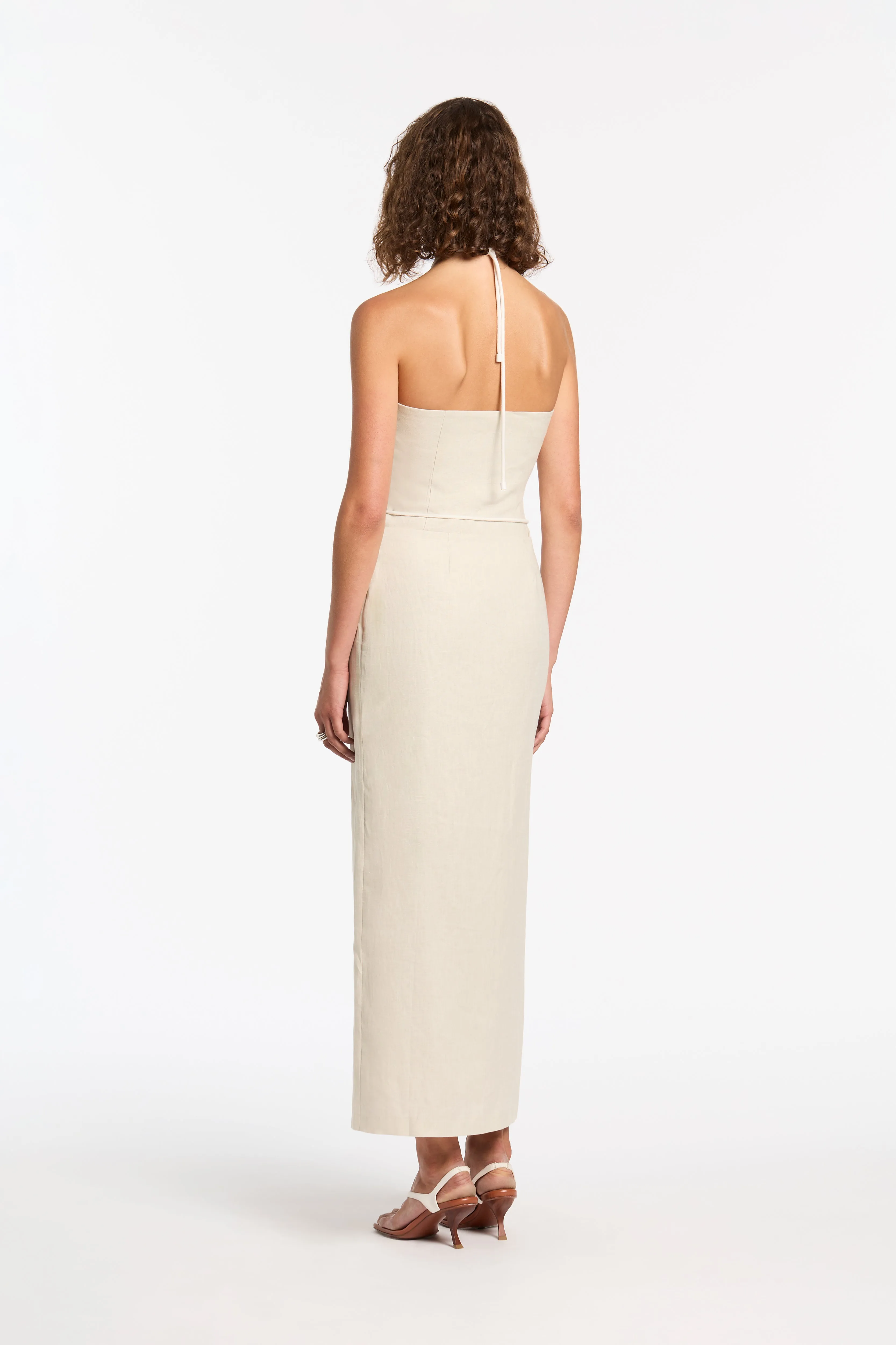 D'Orsay Corded Halter Bodice sold by SIR the label product image thumbnail 3