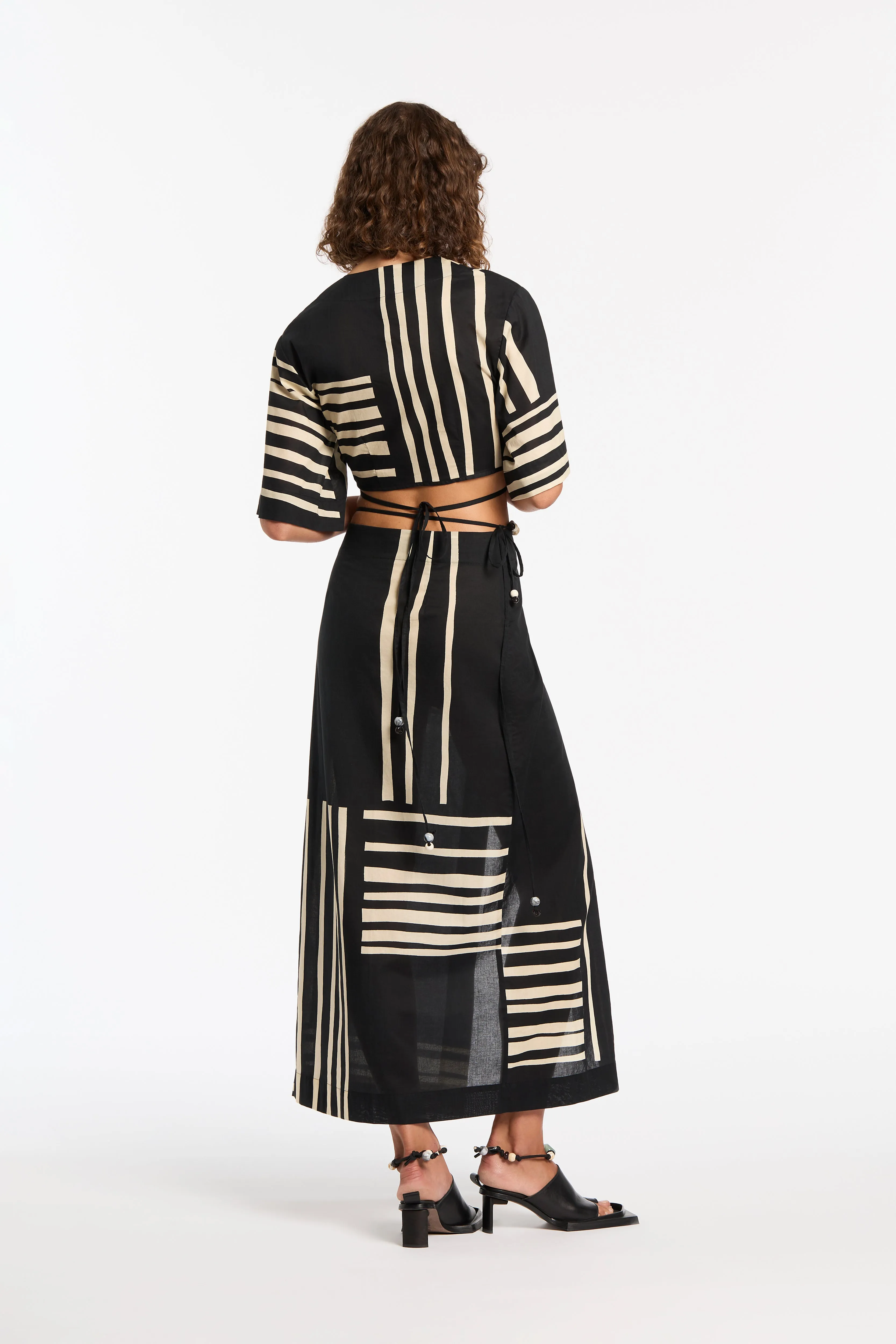 Linocut Wrap Crop sold by SIR the label product image thumbnail 2