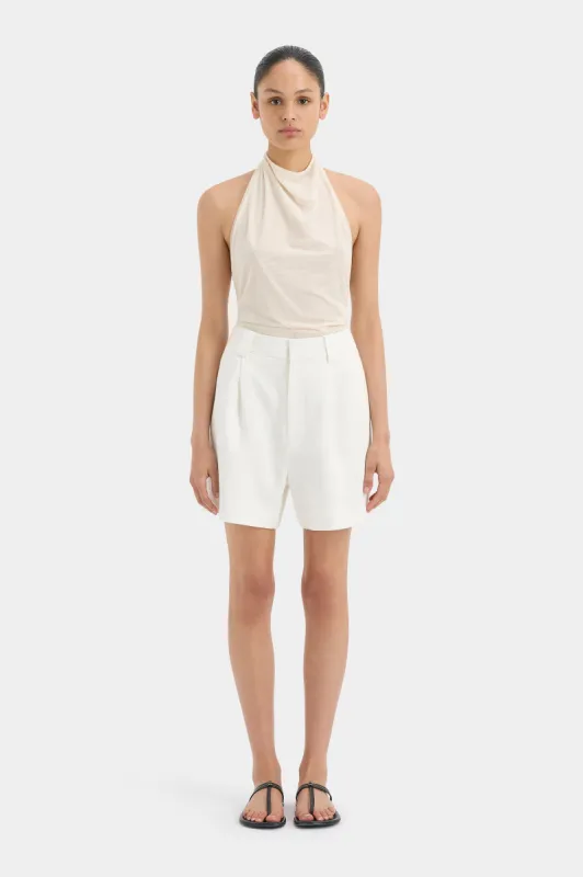 Jacques Mesh Halter Top sold by SIR the label