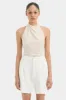 Jacques Mesh Halter Top sold by SIR the label