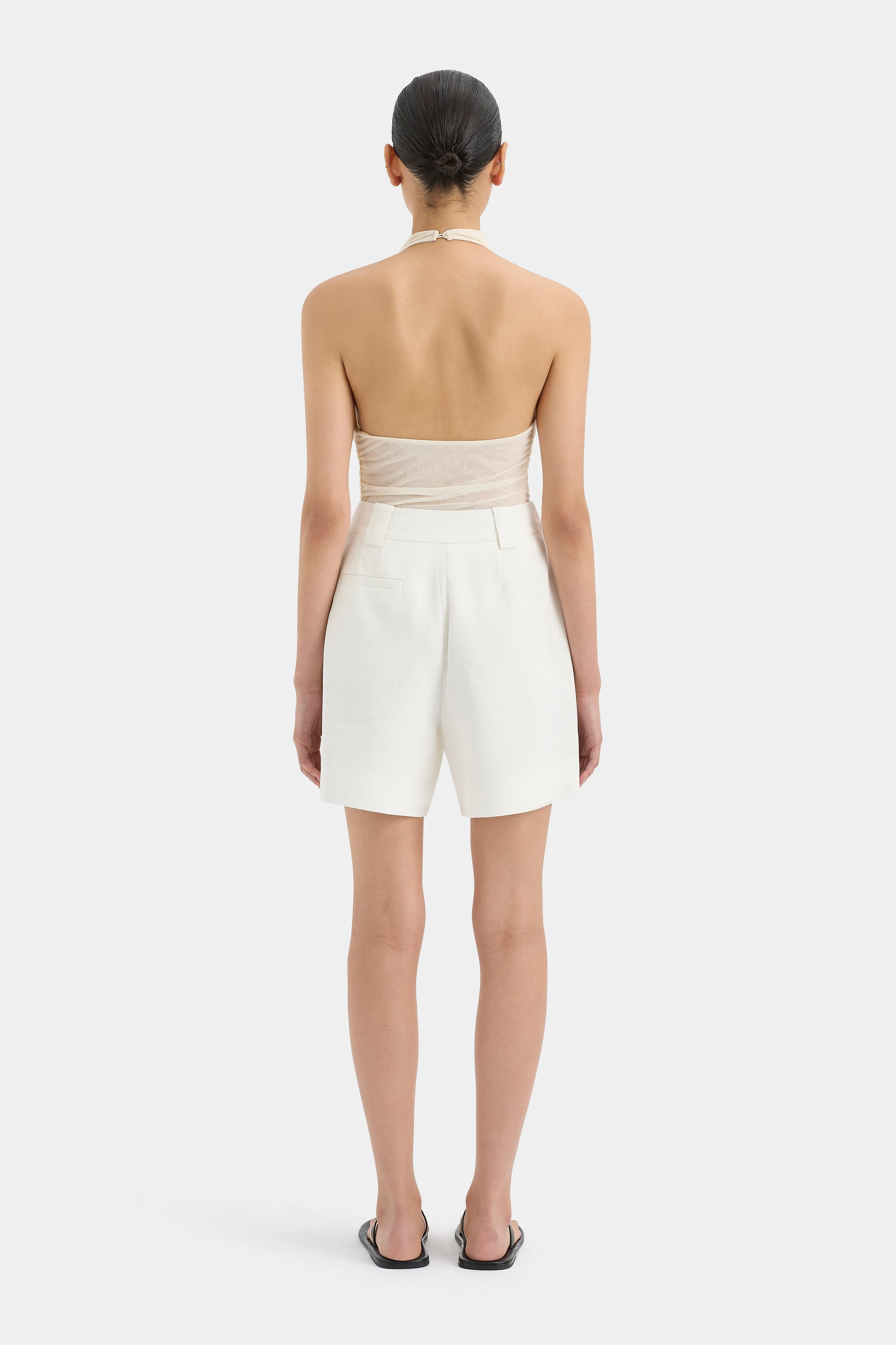 Jacques Mesh Halter Top sold by SIR the label product image thumbnail 2