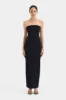 Arlo Strapless Midi Dress sold by SIR the label
