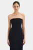 Arlo Strapless Midi Dress sold by SIR the label
